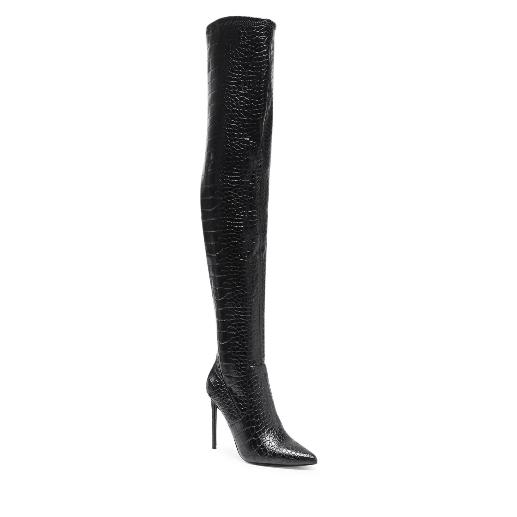 Steve Madden Ботуши Vava SM11001370-02002-066 Черен - Pepit.bg