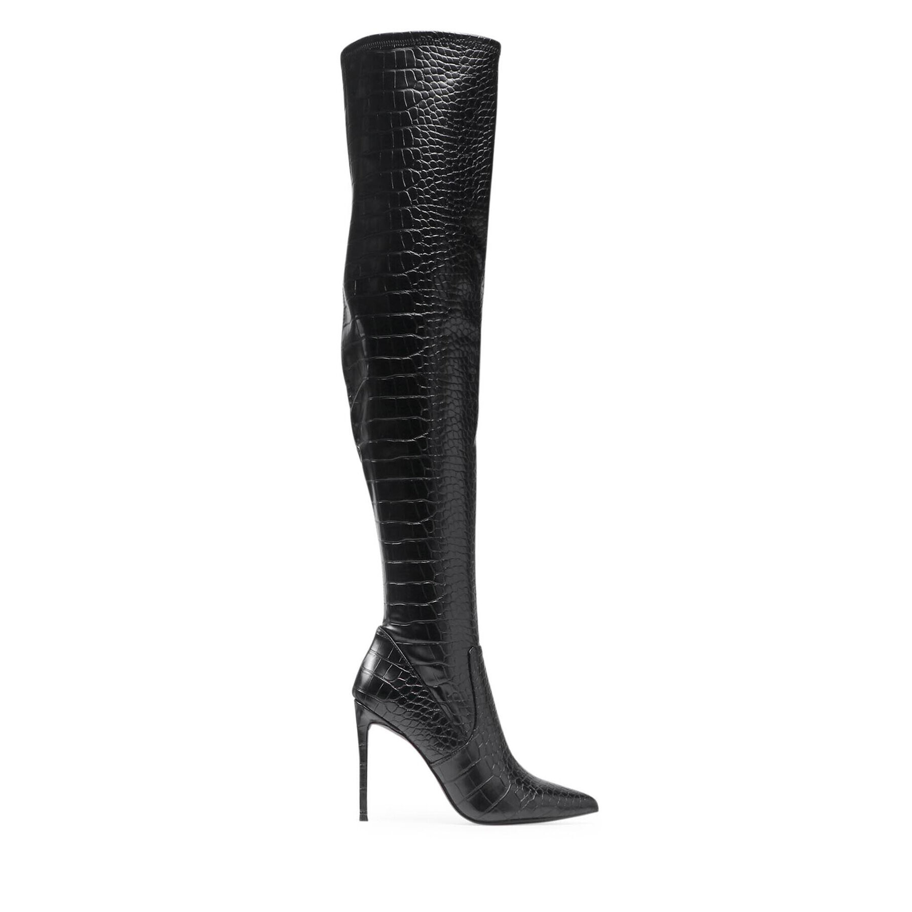 Steve Madden Ботуши Vava SM11001370-02002-066 Черен - Pepit.bg