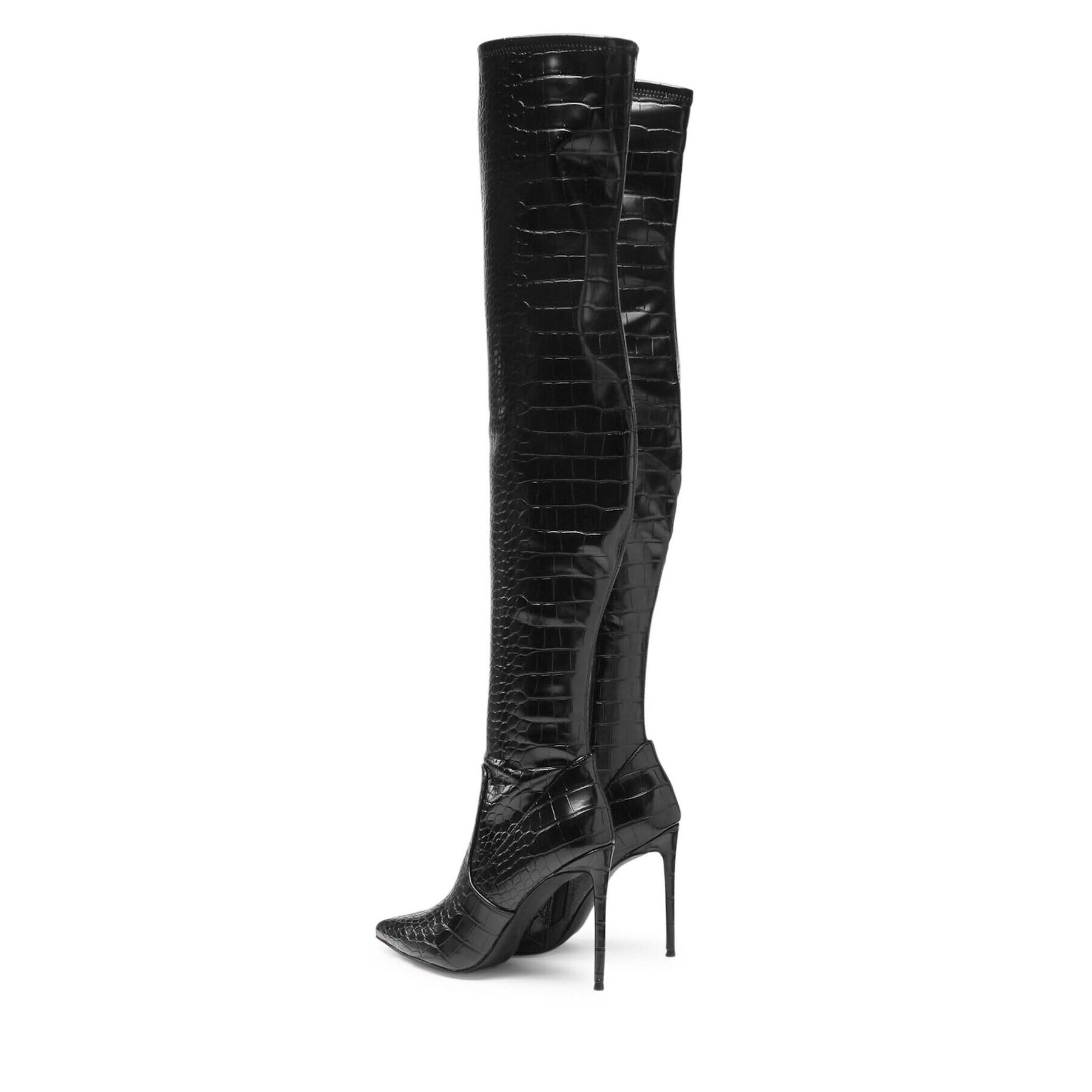 Steve Madden Ботуши Vava SM11001370-02002-066 Черен - Pepit.bg