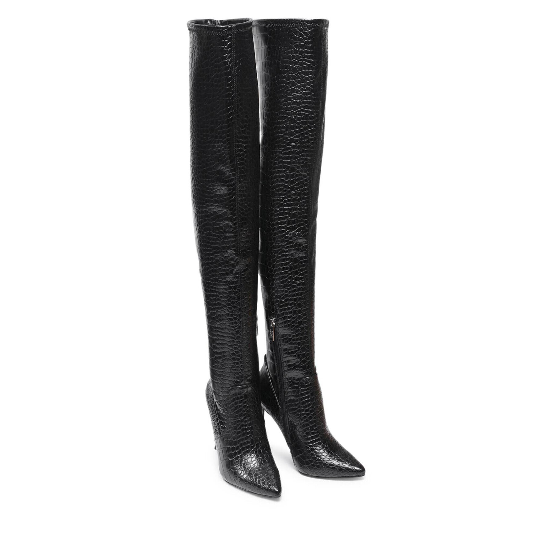 Steve Madden Ботуши Vava SM11001370-02002-066 Черен - Pepit.bg