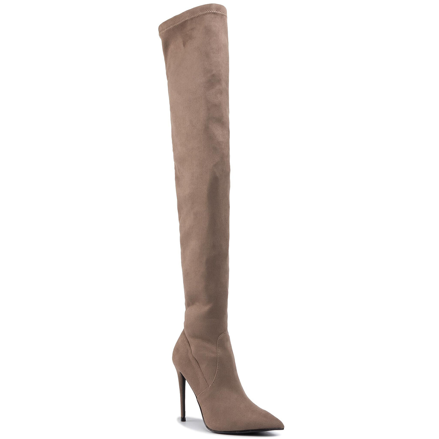 Steve Madden Чизми Dade Overknee Boot SM11000150-04001-482 Бежов - Pepit.bg