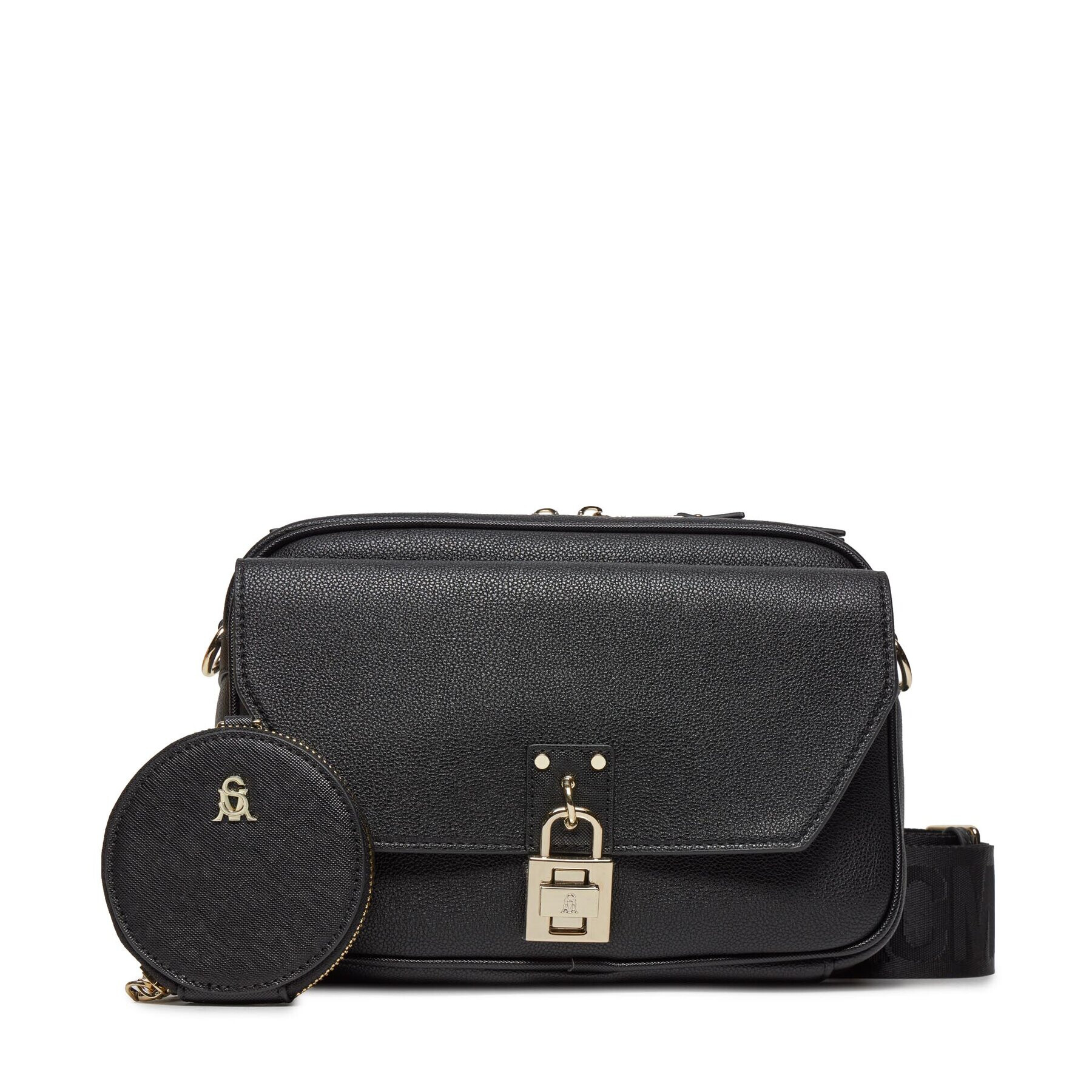 Steve Madden Дамска чанта Blight-P SM13001216-BLK Черен - Pepit.bg