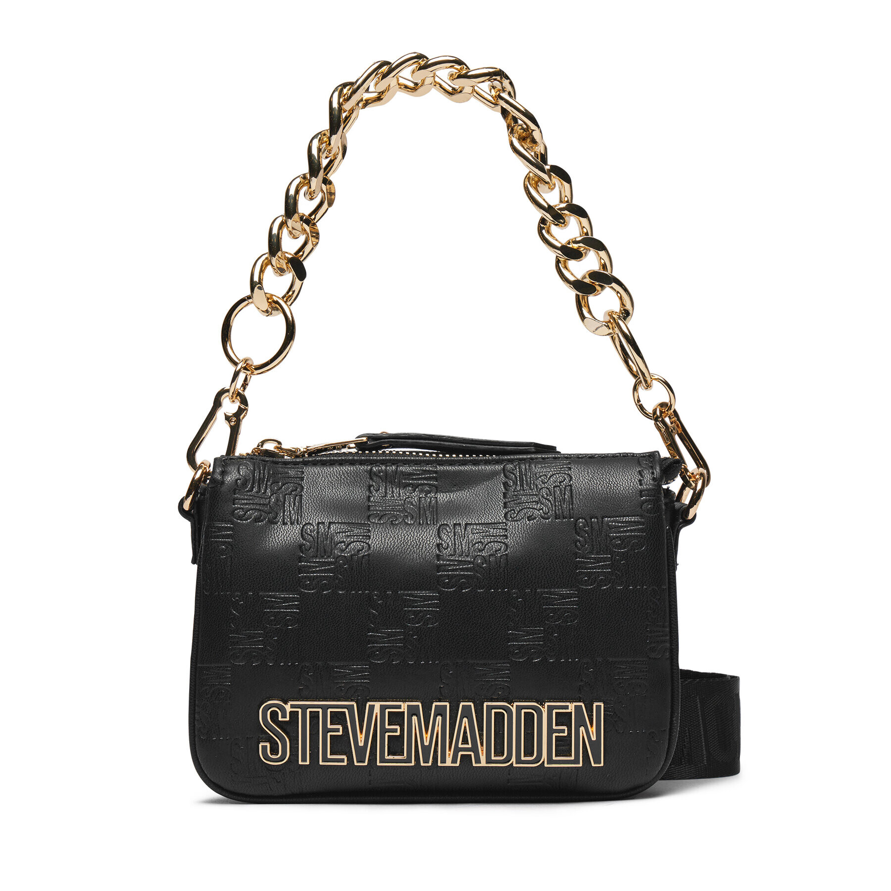Steve Madden Дамска чанта Bminiroy SM13001086-BLK Черен - Pepit.bg