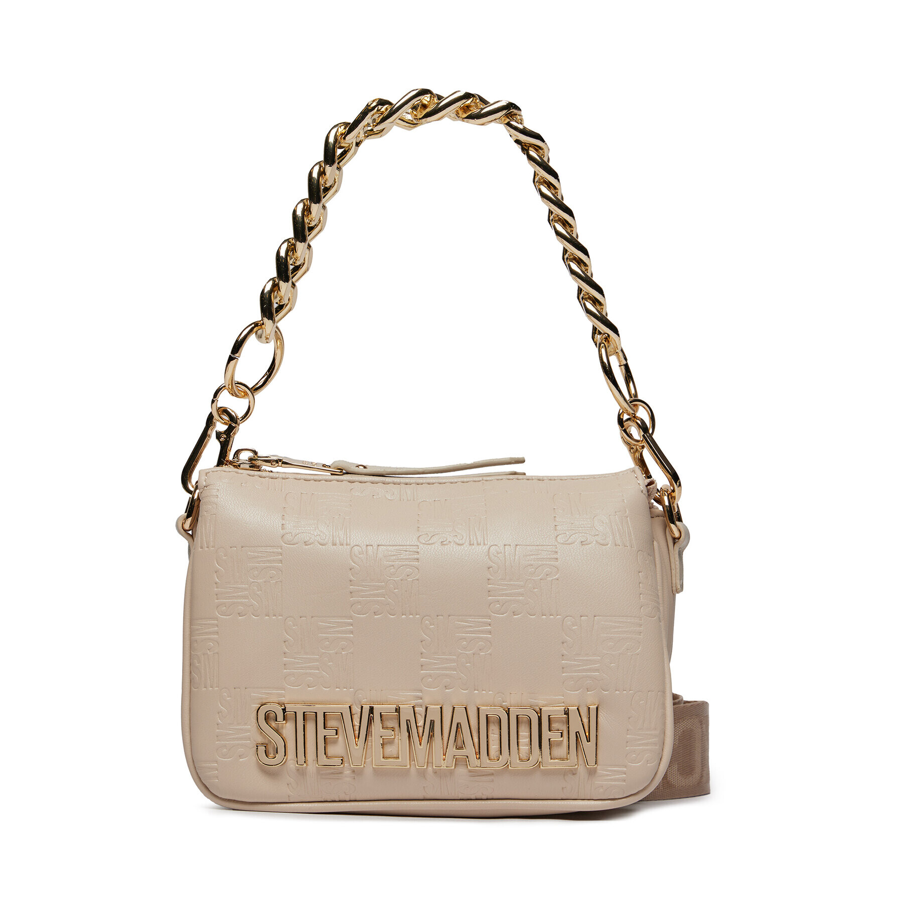Steve Madden Дамска чанта Bminiroy SM13001086-BNE Бежов - Pepit.bg