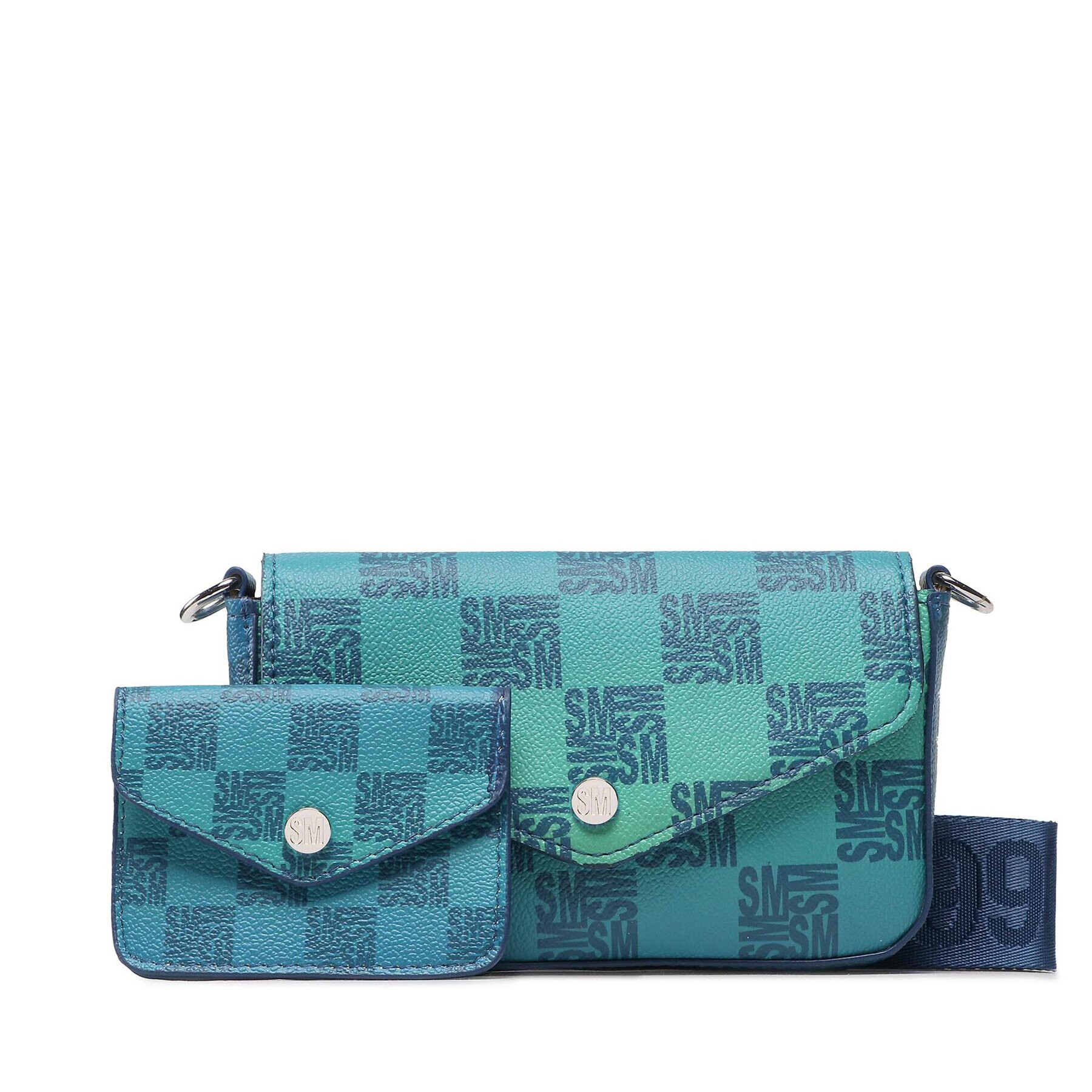 Steve Madden Дамска чанта Bperks-O SM13001008 Син - Pepit.bg