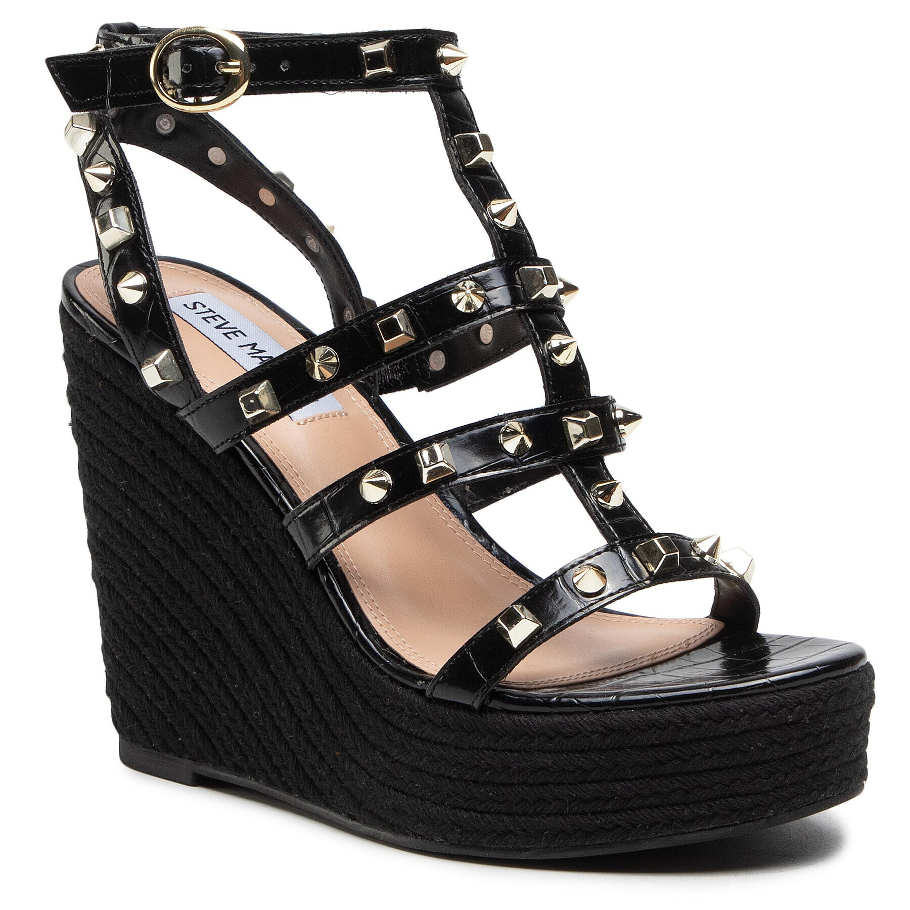 Steve Madden Еспадрили Sallina SM11001453-02002-001 Черен - Pepit.bg