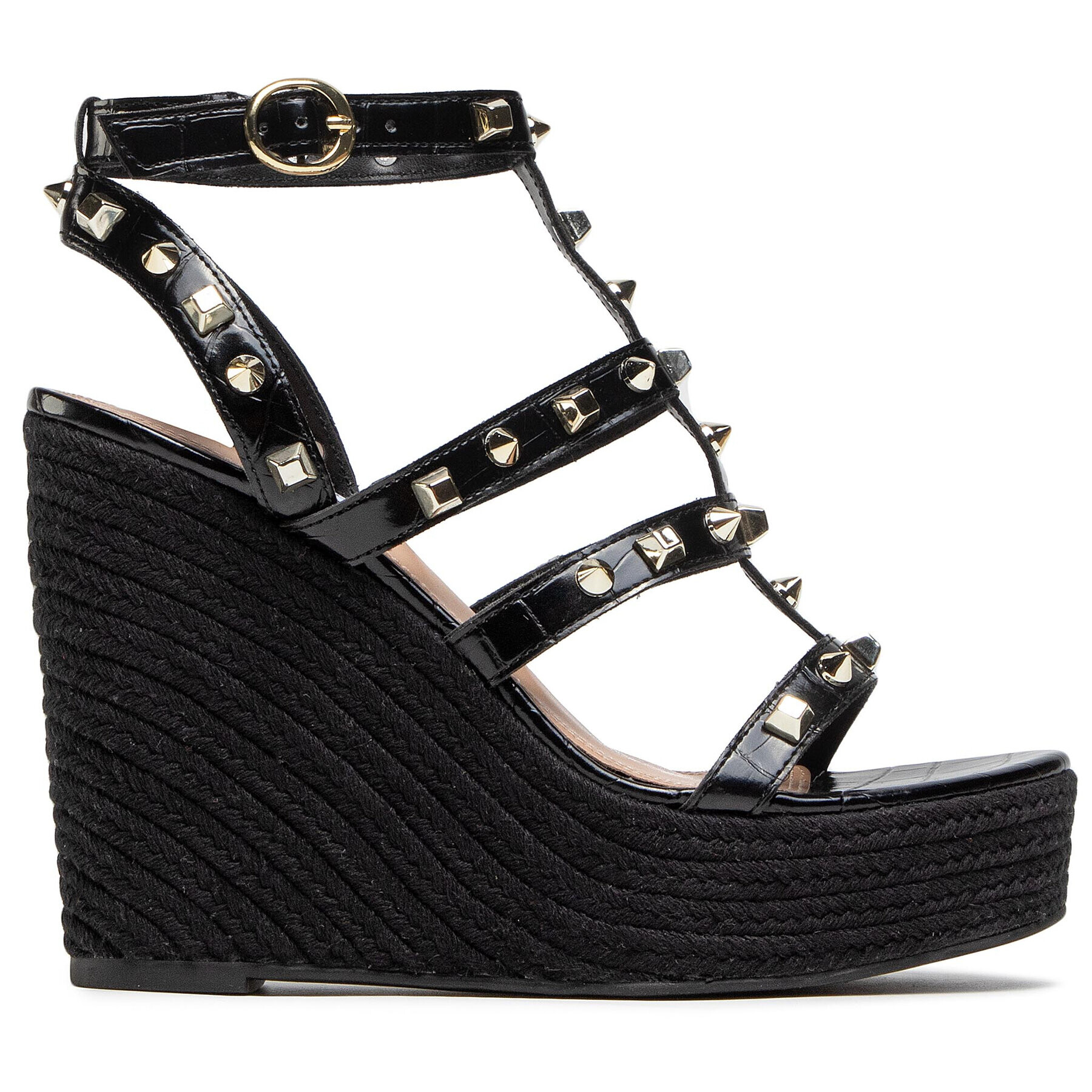 Steve Madden Еспадрили Sallina SM11001453-02002-001 Черен - Pepit.bg