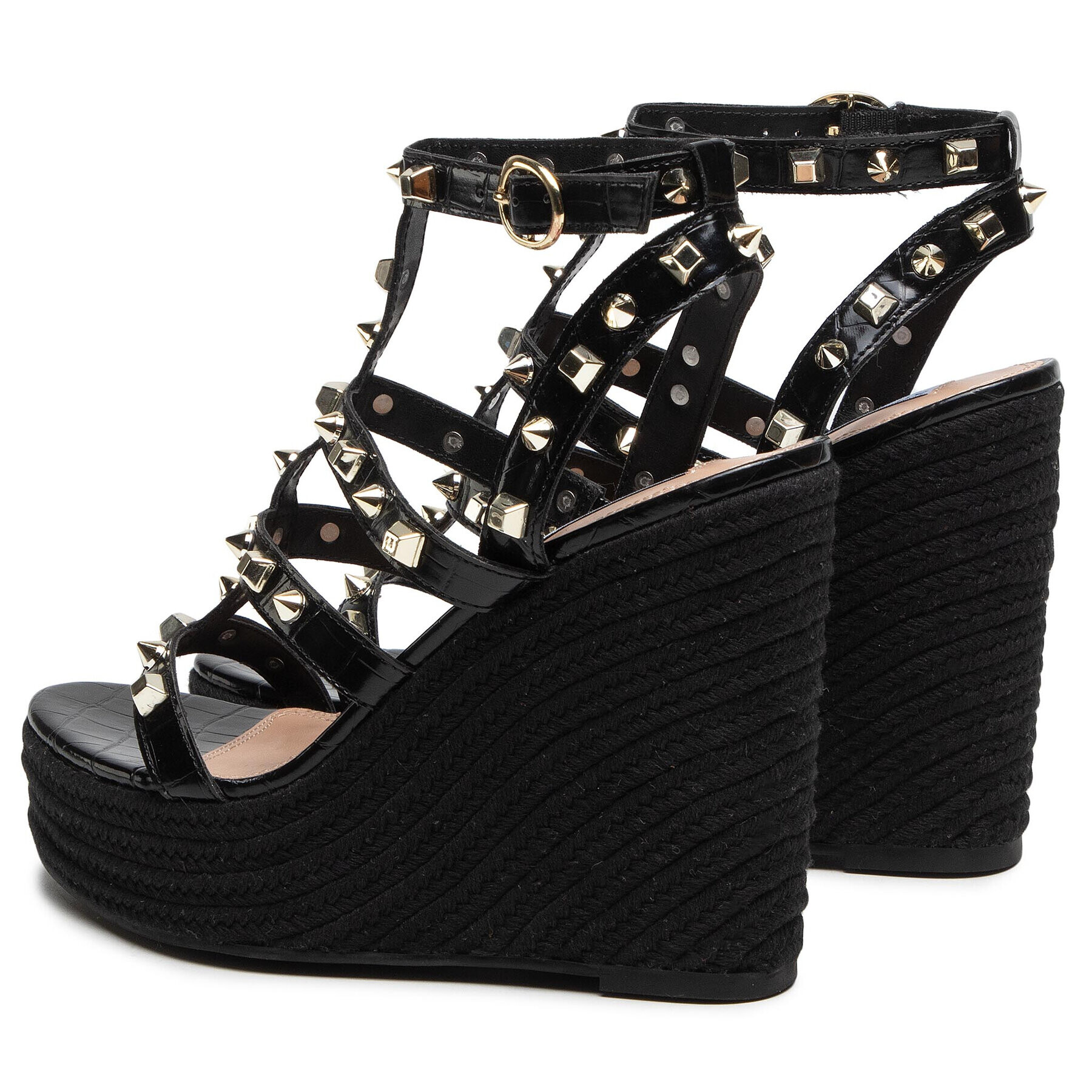 Steve Madden Еспадрили Sallina SM11001453-02002-001 Черен - Pepit.bg