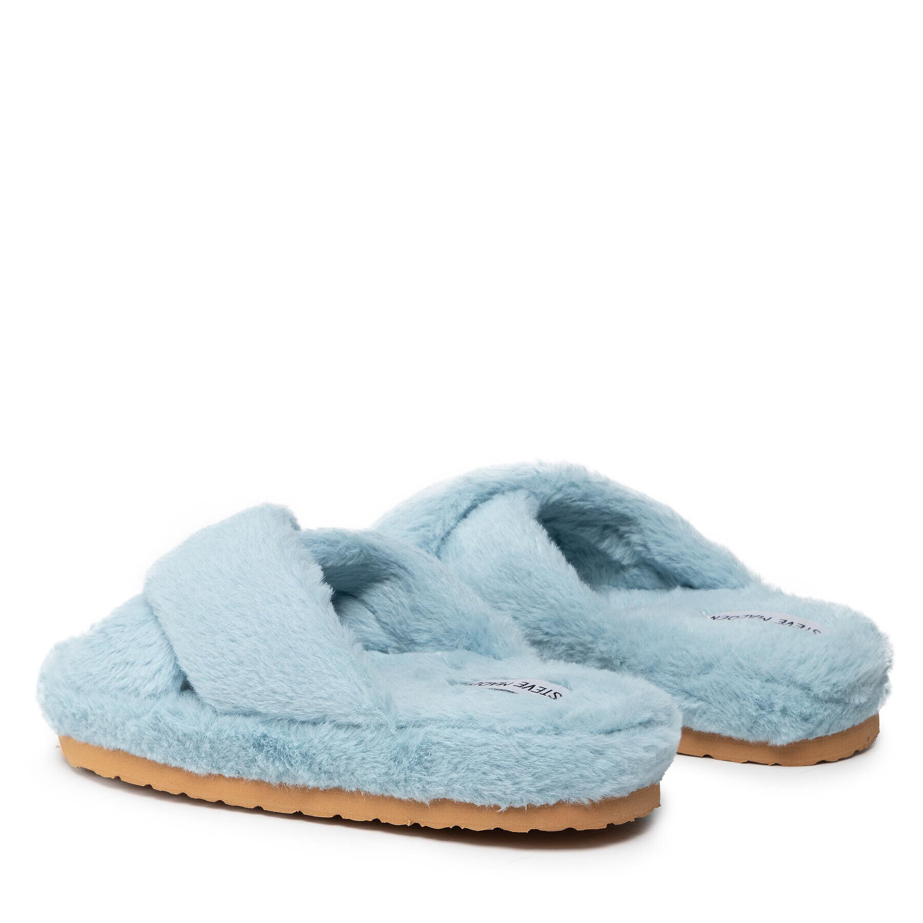 Steve Madden Пантофи Fuzed SM11001503-04006-006 Син - Pepit.bg
