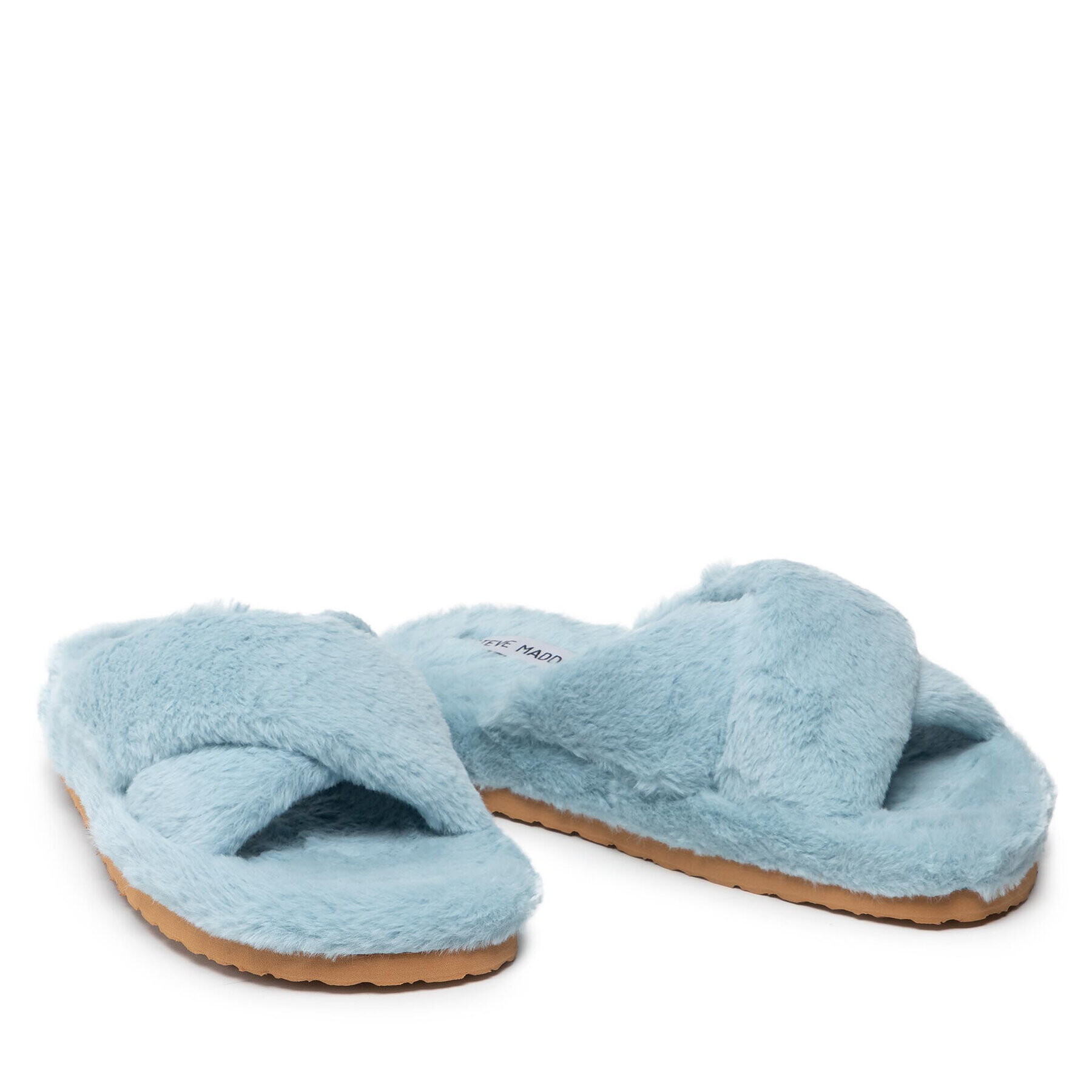 Steve Madden Пантофи Fuzed SM11001503-04006-006 Син - Pepit.bg