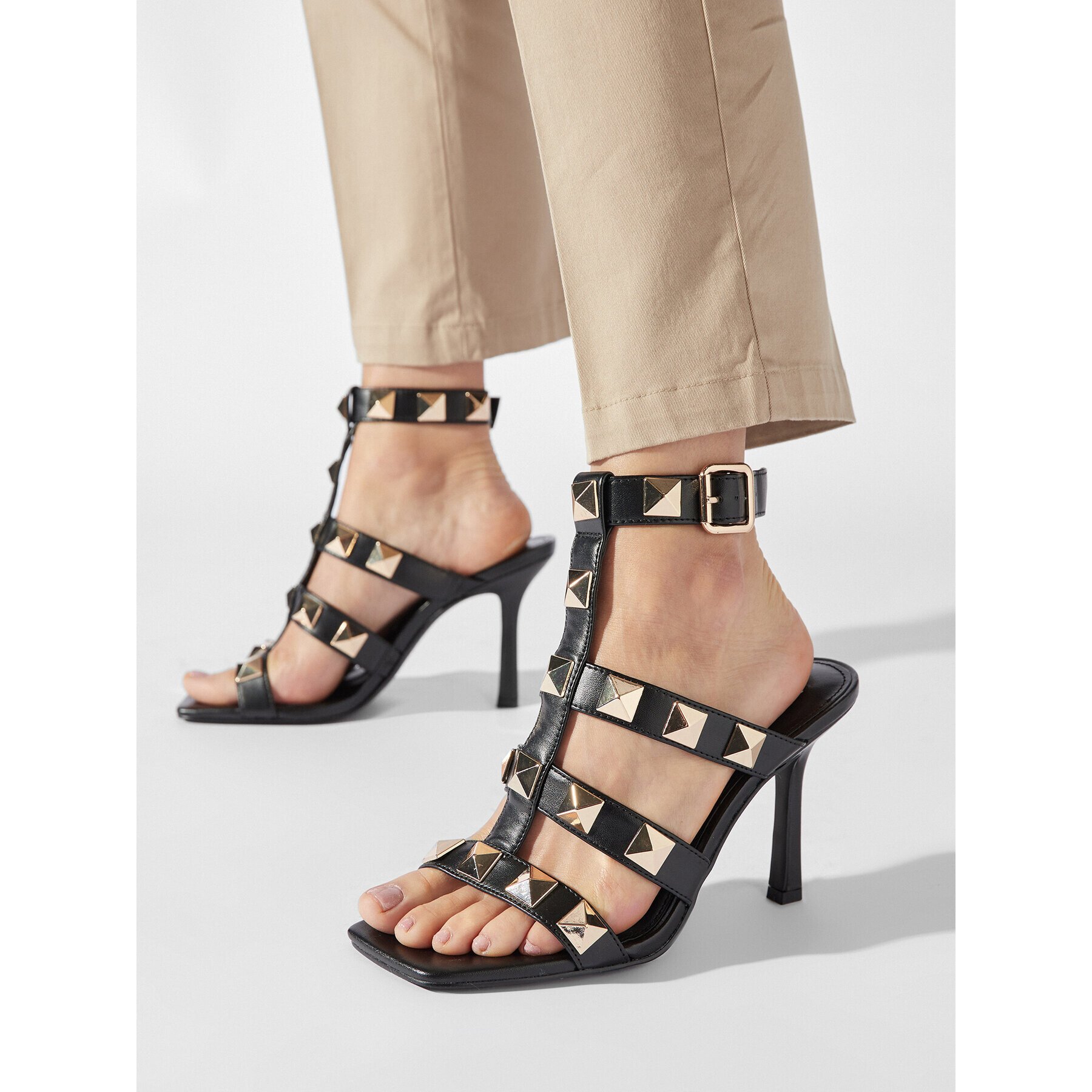 Steve Madden Сандали Capri SM11001652-001 Черен - Pepit.bg