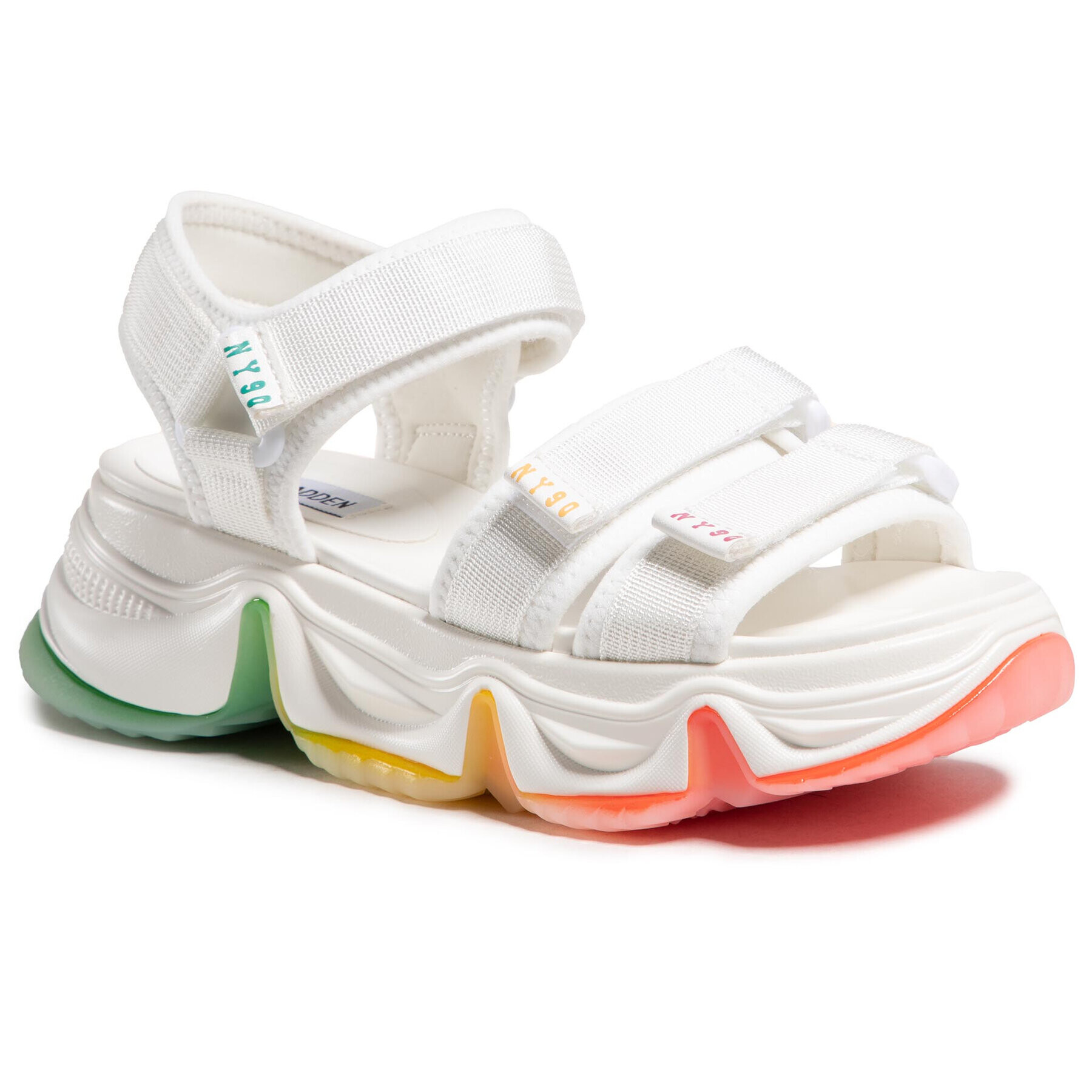 Steve Madden Сандали Chakra SM11001463-04005-077 Бял - Pepit.bg