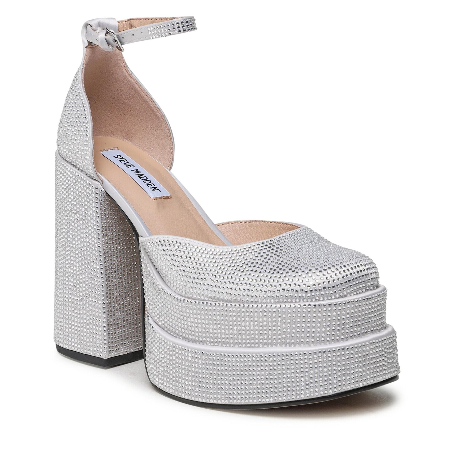 Steve Madden Сандали Charlize-R SM11002257-998 Сребрист - Pepit.bg