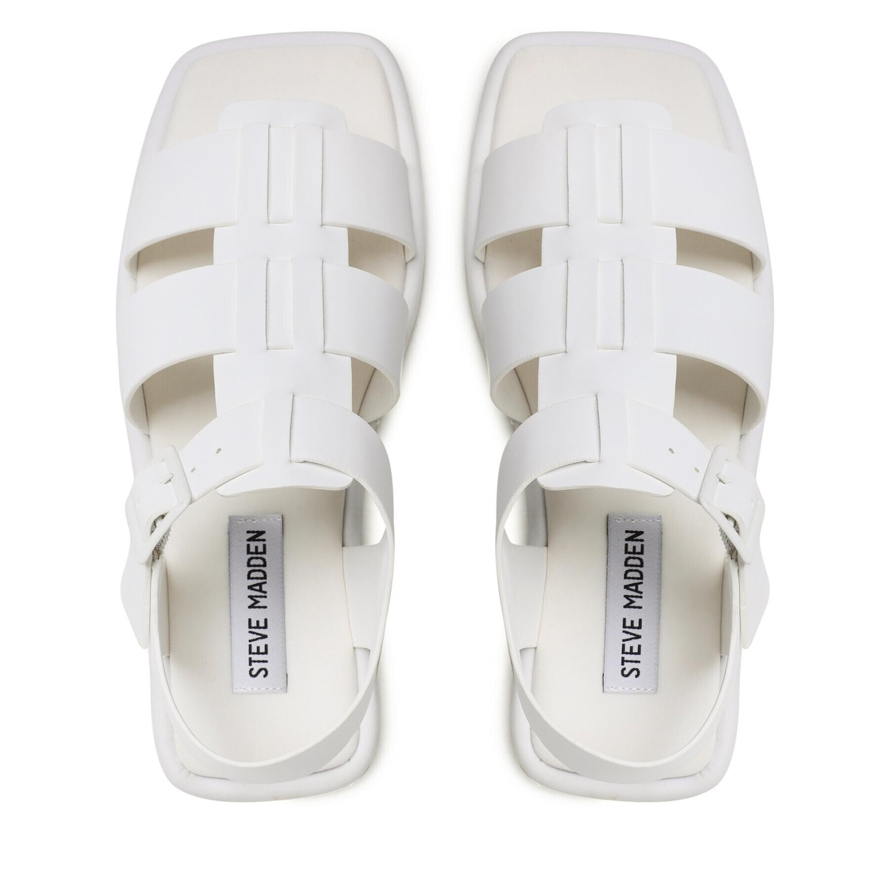 Steve Madden Сандали Danica SM11002414-002 Бял - Pepit.bg