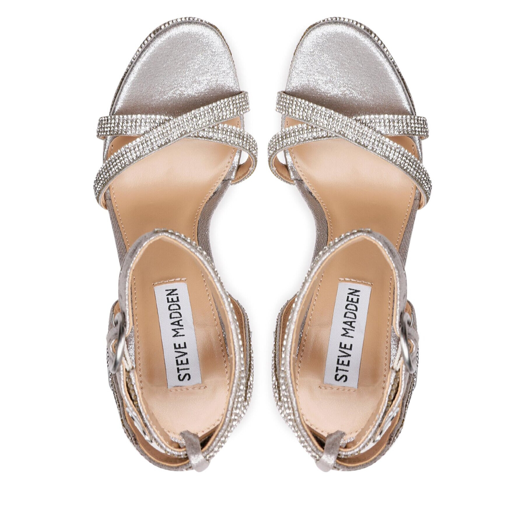 Steve Madden Сандали Marciana-R SM11001825-04005-998 Сребрист - Pepit.bg