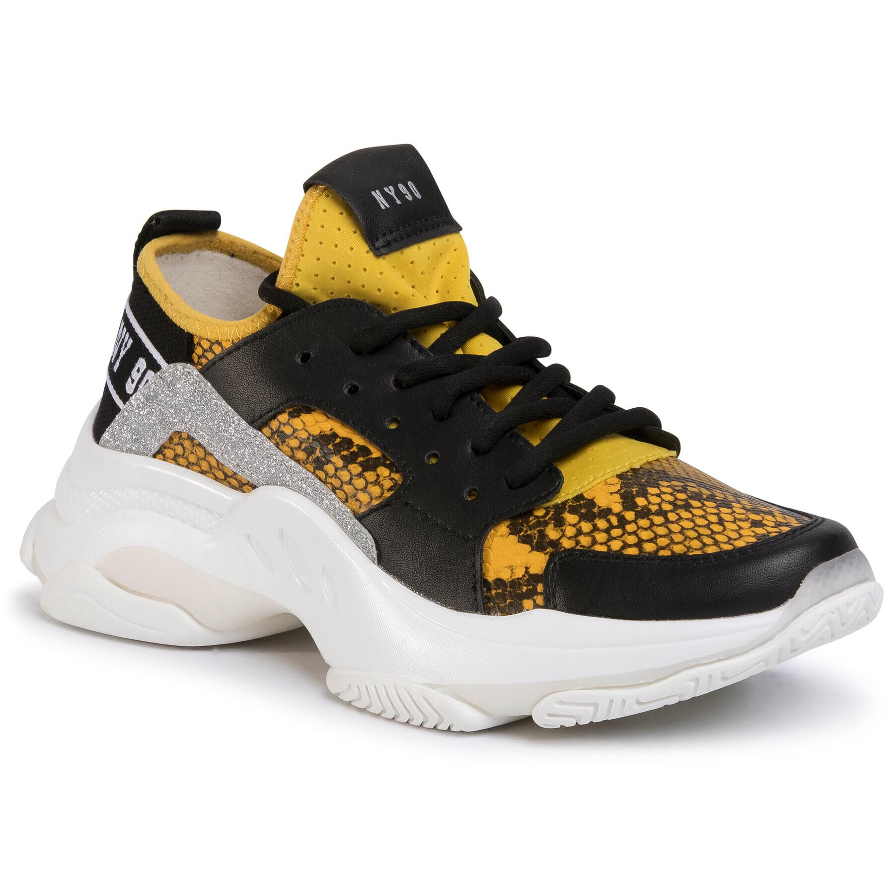 Steve Madden Сникърси Ajax SM11000586-04005-718 Жълт - Pepit.bg