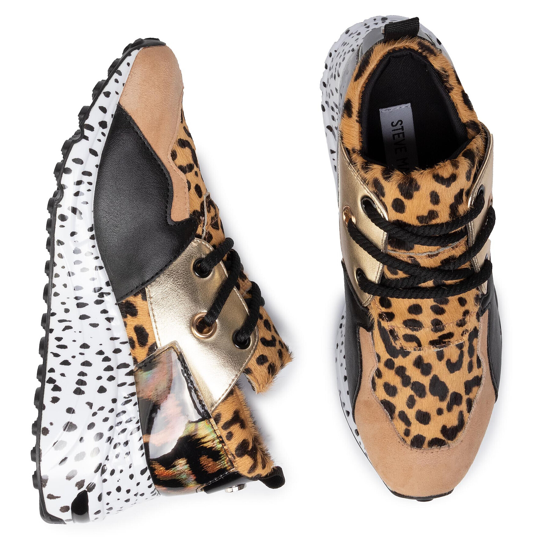 Steve Madden Сникърси Cliff SM11000185-03004 Кафяв - Pepit.bg