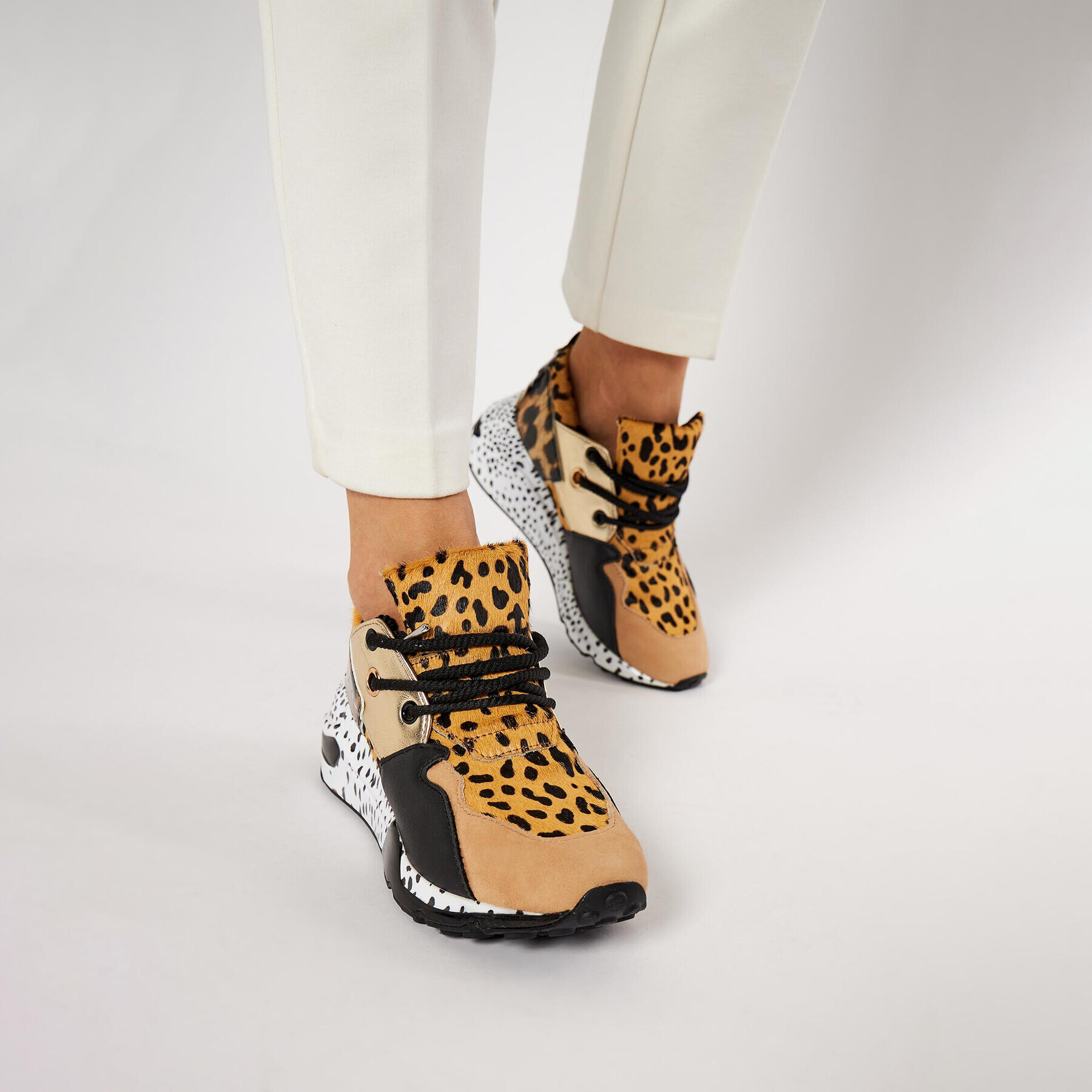 Steve Madden Сникърси Cliff SM11000185-03004 Кафяв - Pepit.bg