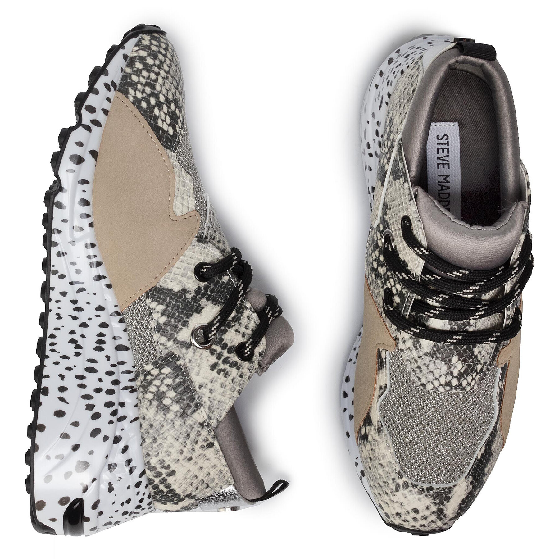 Steve Madden Сникърси Cliff SM11000185-04005-236 Бежов - Pepit.bg