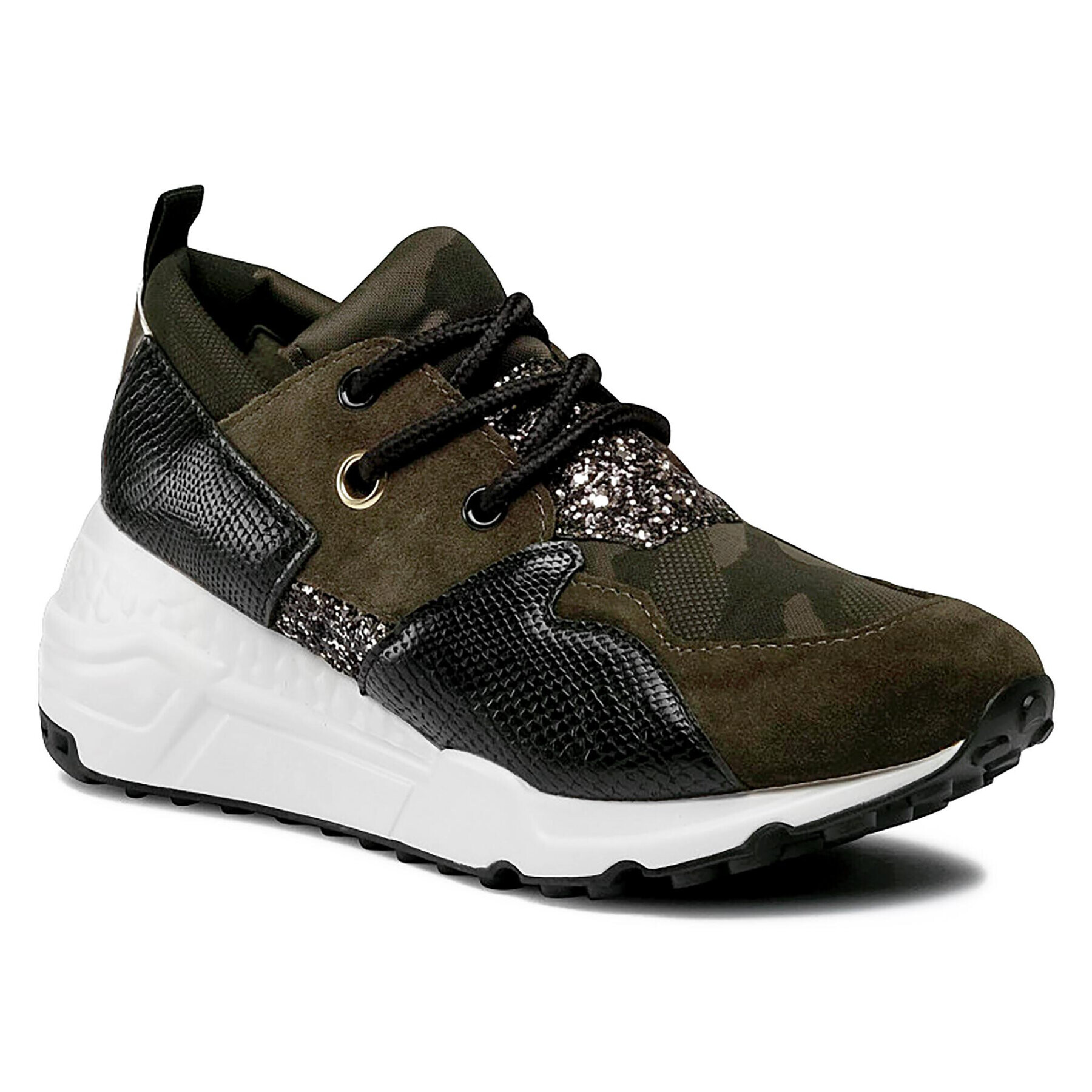 Steve Madden Сникърси Cliff SM11000185-04005-BKO Зелен - Pepit.bg