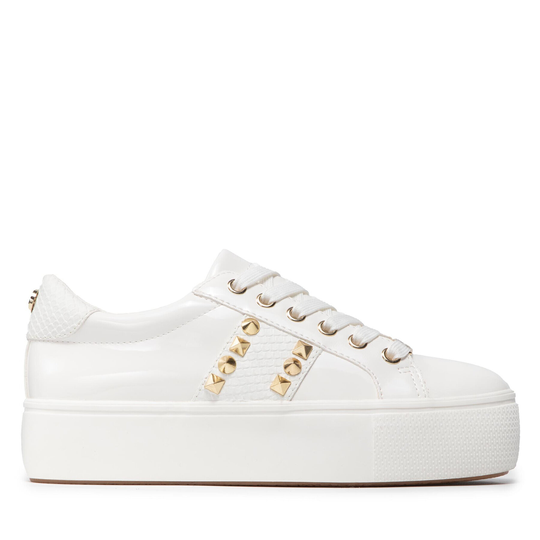 Steve Madden Сникърси Escala SM11001142-02002-108 Бял - Pepit.bg