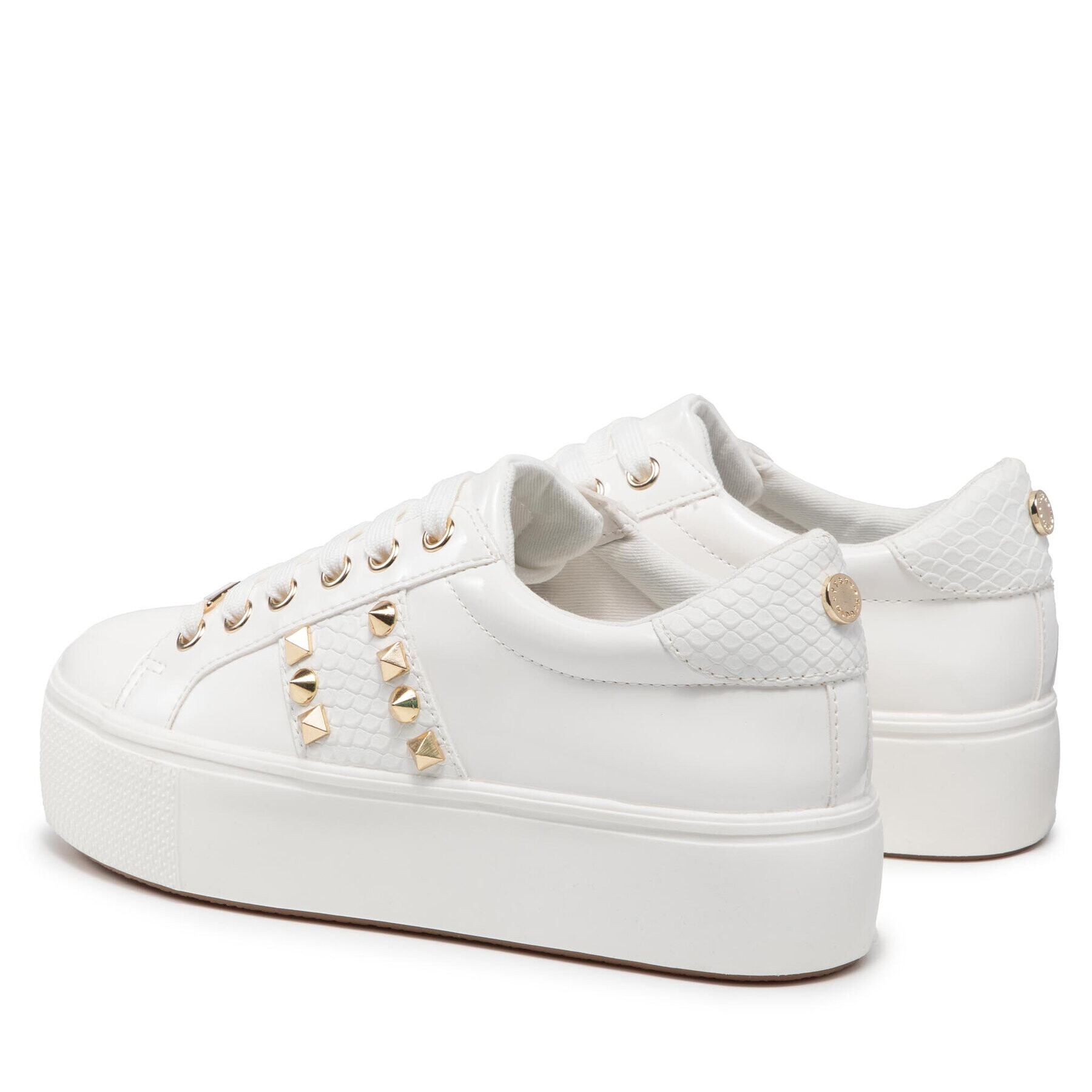 Steve Madden Сникърси Escala SM11001142-02002-108 Бял - Pepit.bg