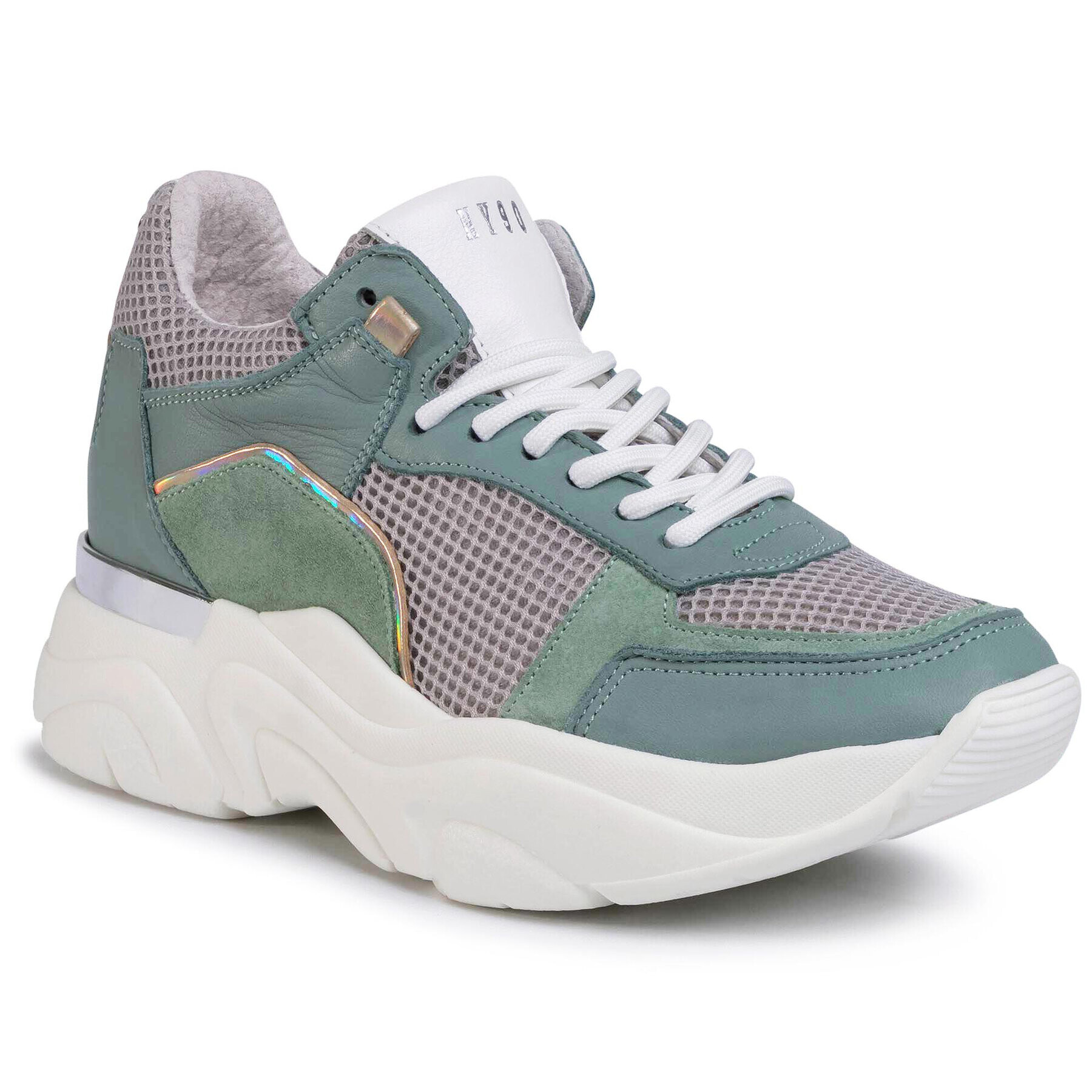 Steve Madden Сникърси Flexy SM11000741-03001-365 Зелен - Pepit.bg