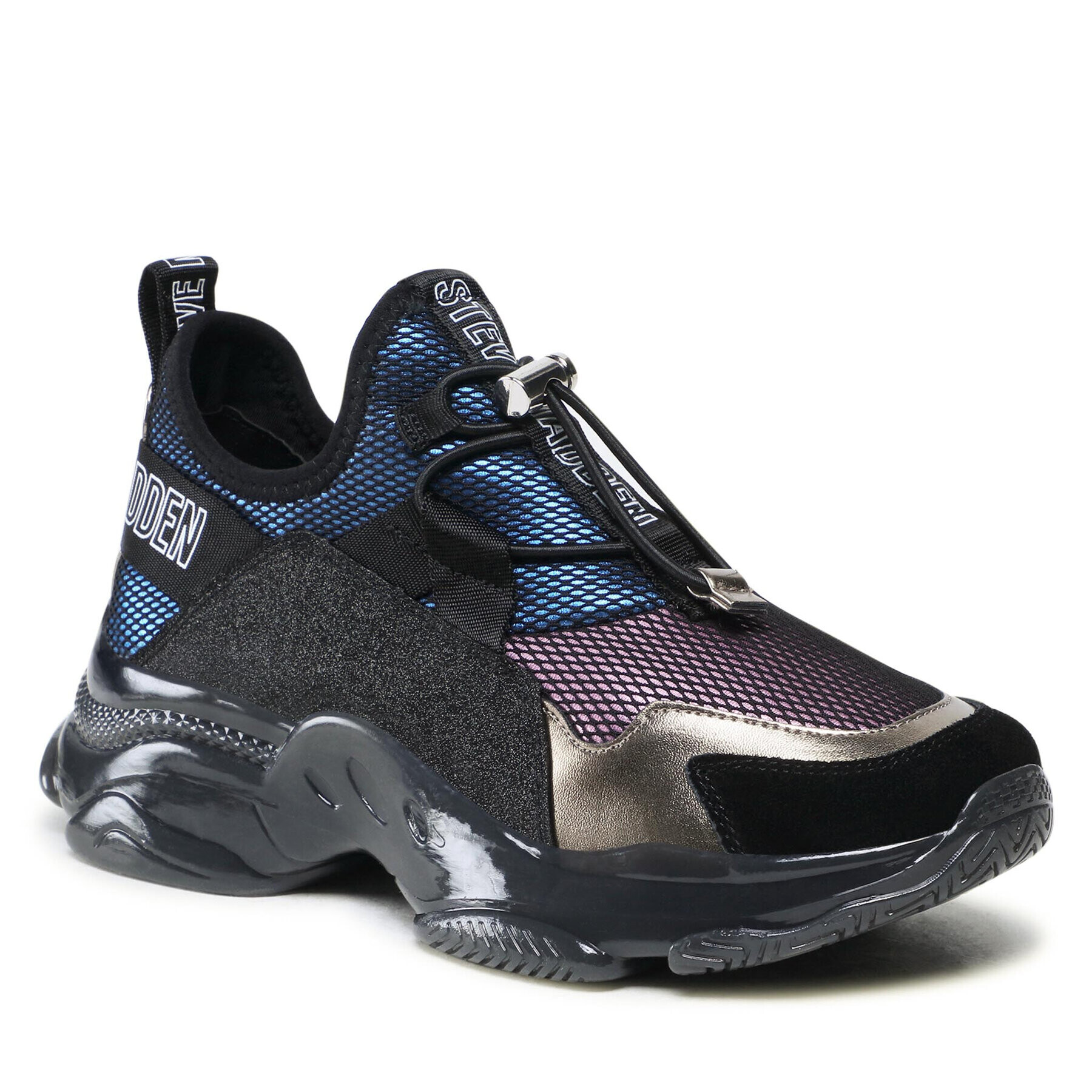 Steve Madden Сникърси Magnate SM11001753-04005-010 Черен - Pepit.bg