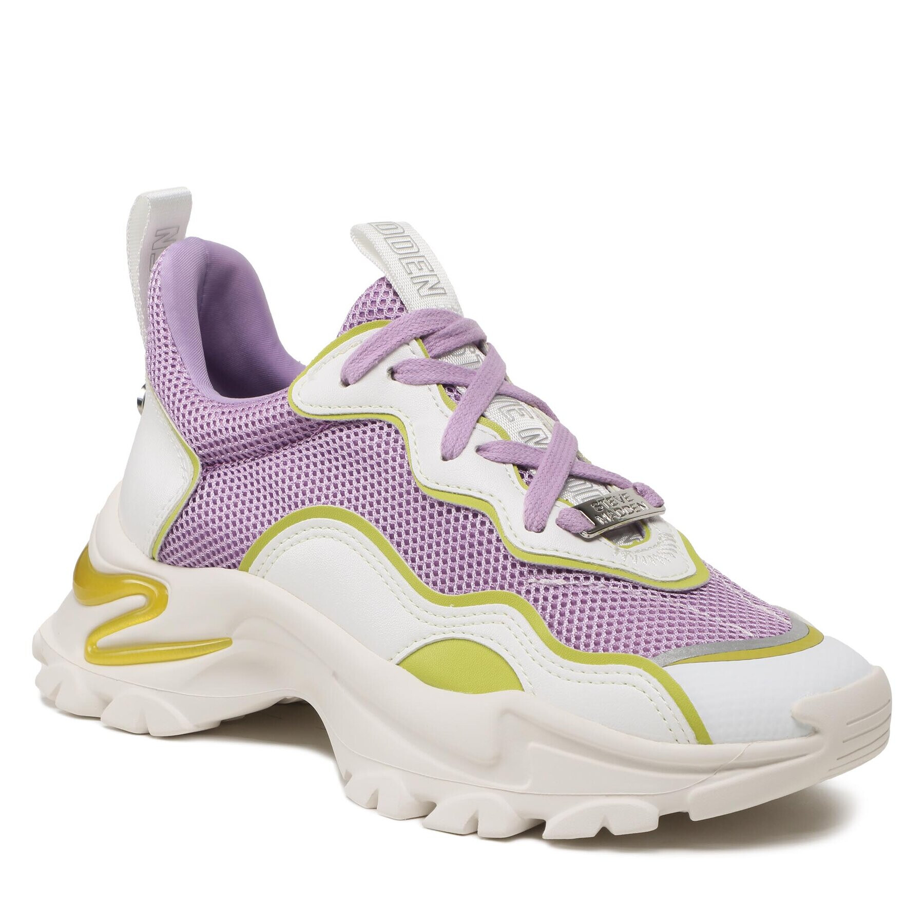 Steve Madden Сникърси Manerva SM11001849-55C Виолетов - Pepit.bg