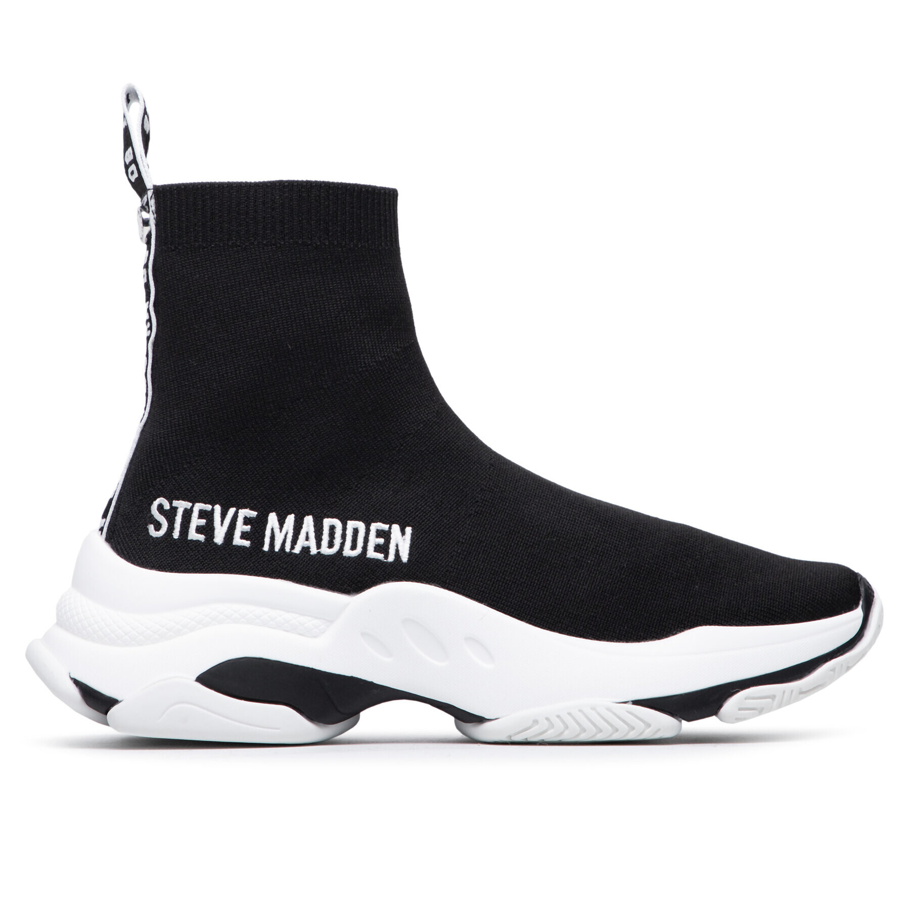 Steve Madden Сникърси Master SM11001442-04004-001 Черен - Pepit.bg