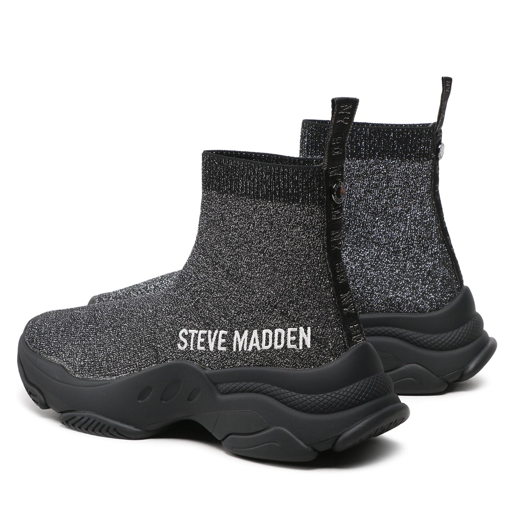 Steve Madden Сникърси Master SM11001442 Черен - Pepit.bg