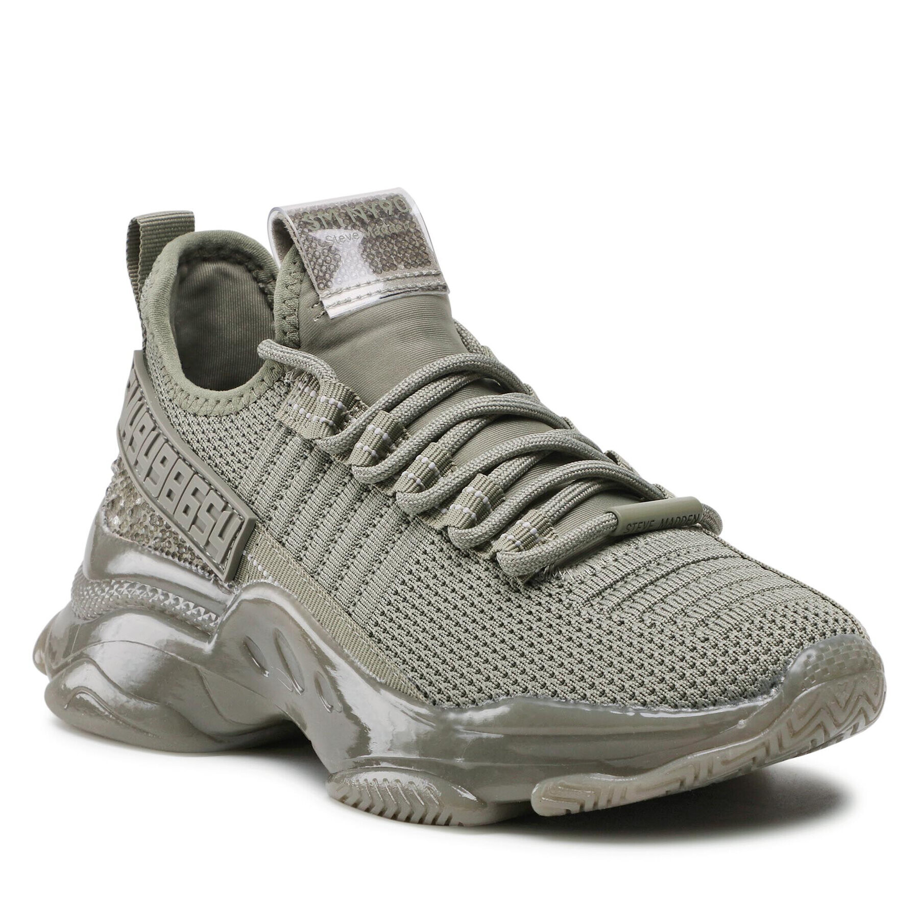 Steve Madden Сникърси Maxilla-R SM11001603-04004-323 Зелен - Pepit.bg
