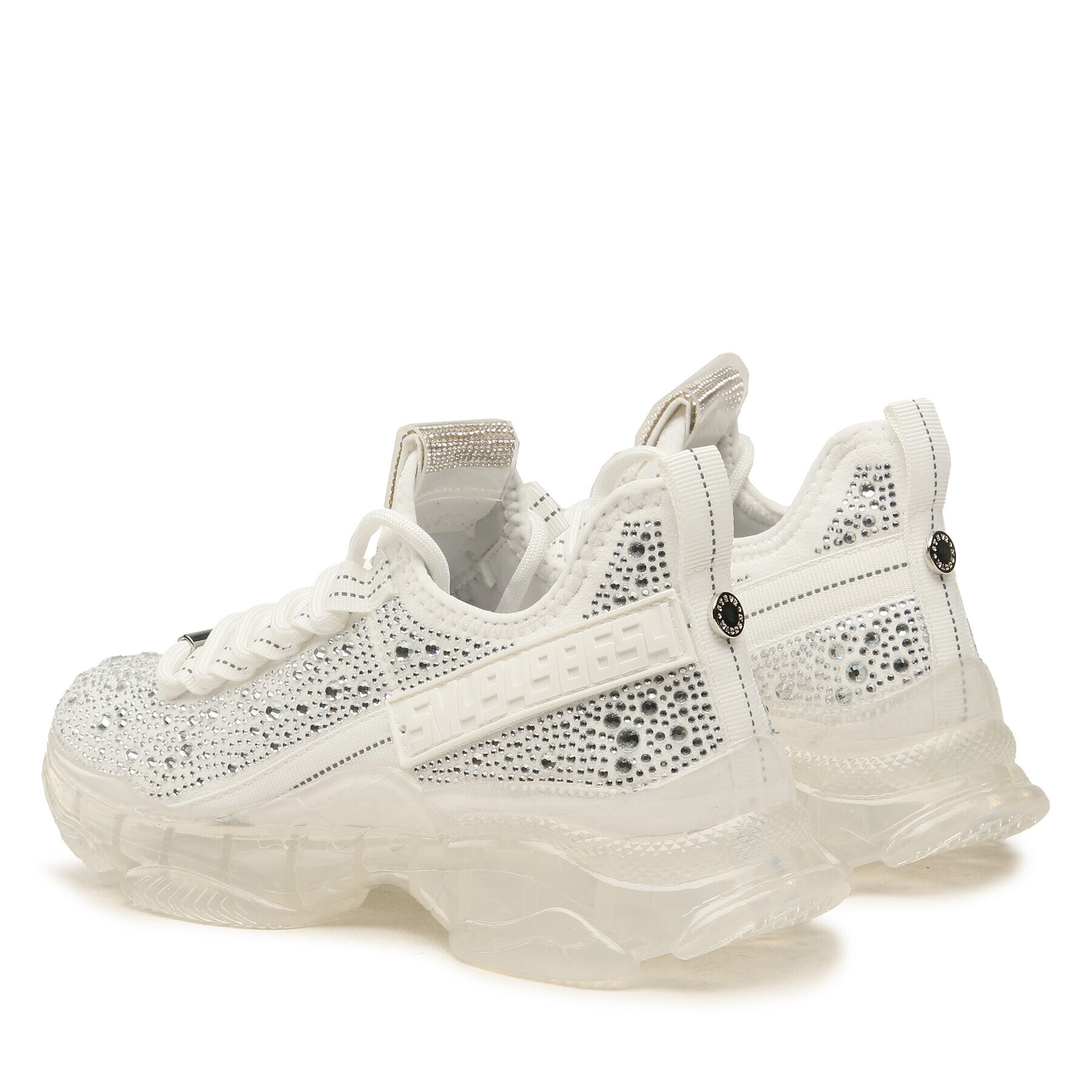 Steve Madden Сникърси Maxima-R SM11001807-077 Бял - Pepit.bg