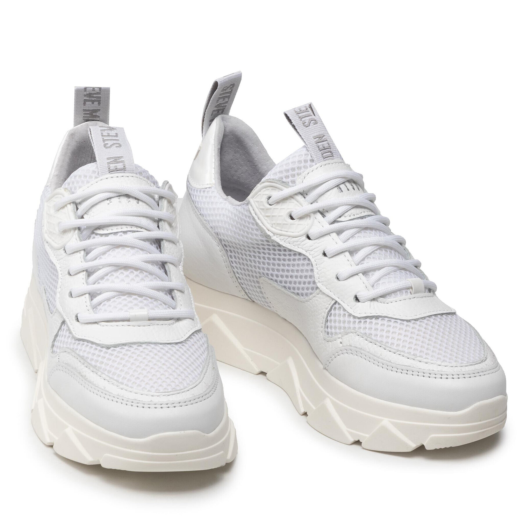 Steve Madden Сникърси Pitty SM11001024-03007-WHM Бял - Pepit.bg