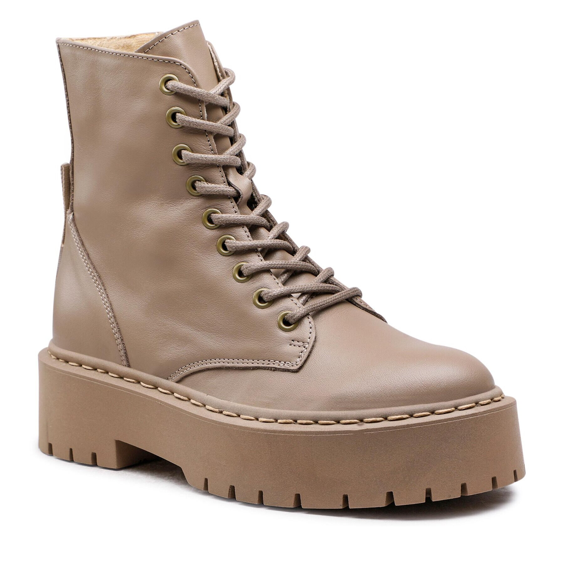 Steve Madden Туристически oбувки Skylar SM11001184-03001-002 Бежов - Pepit.bg