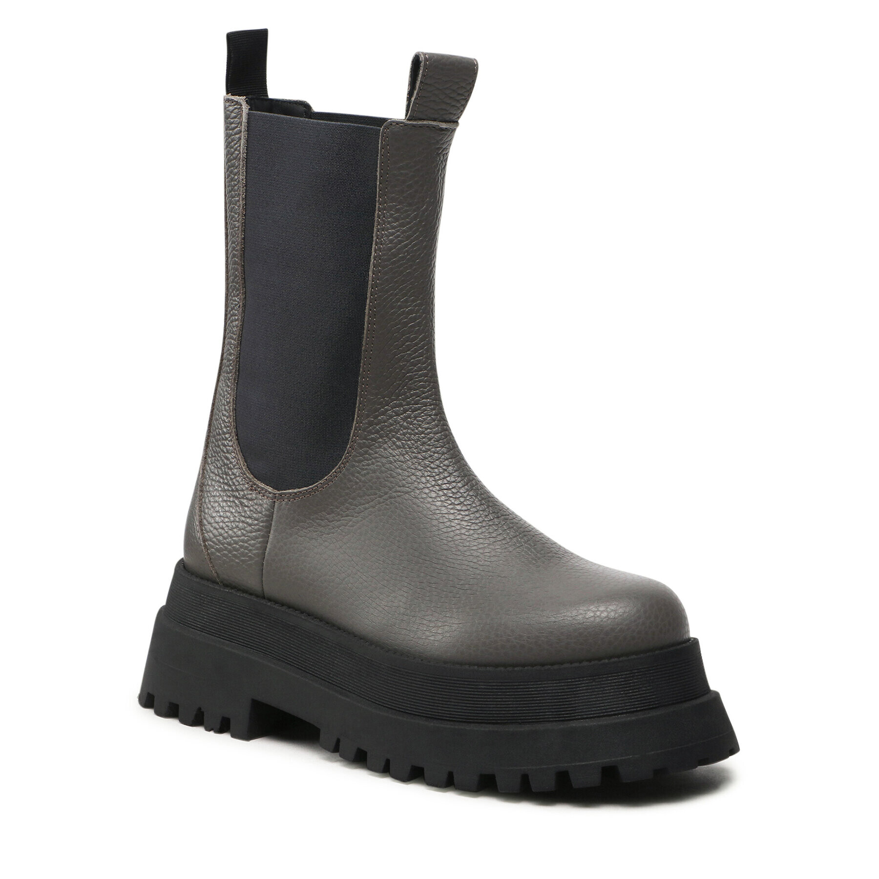 Stokton Боти тип челси BLK66-FW22 Сив - Pepit.bg