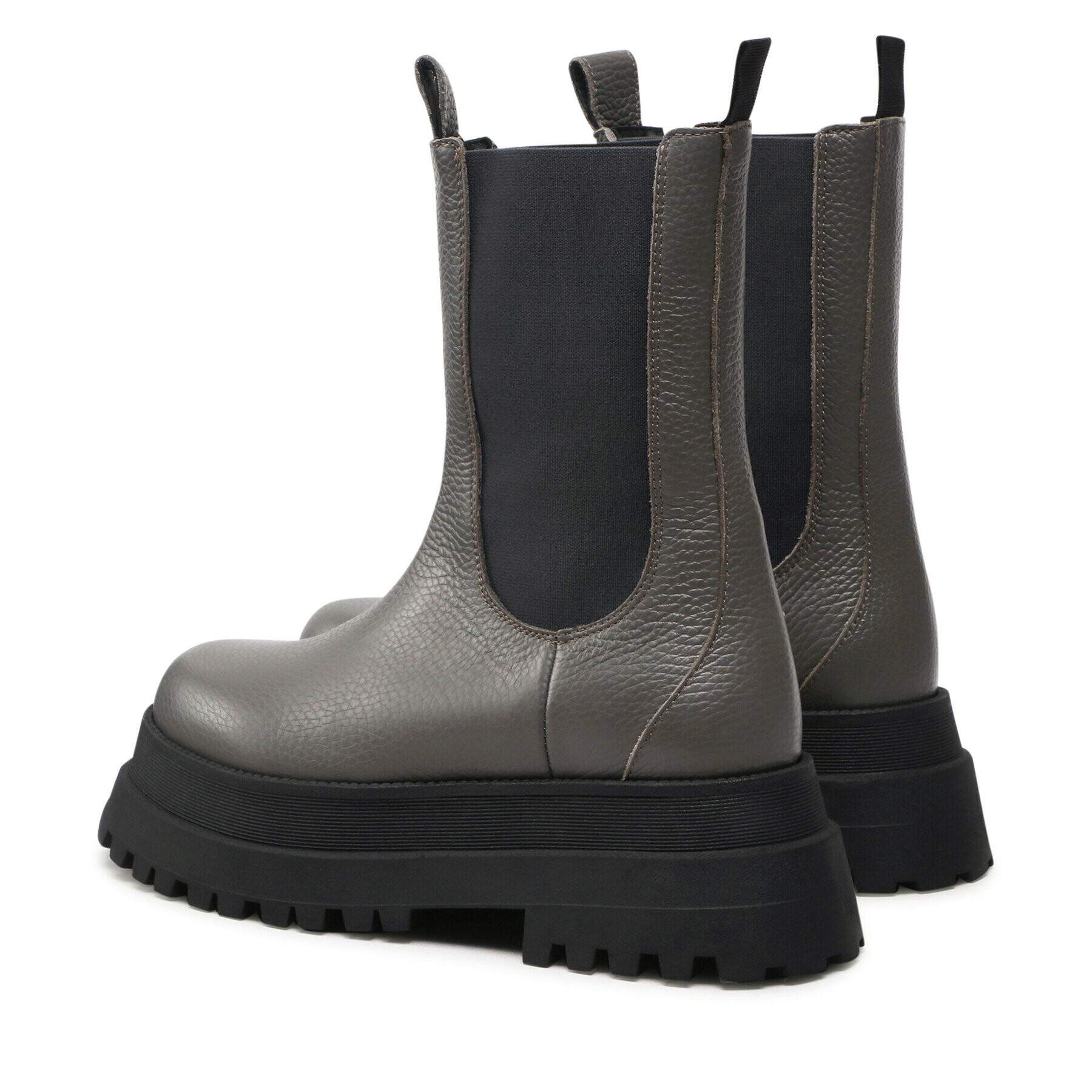 Stokton Боти тип челси BLK66-FW22 Сив - Pepit.bg