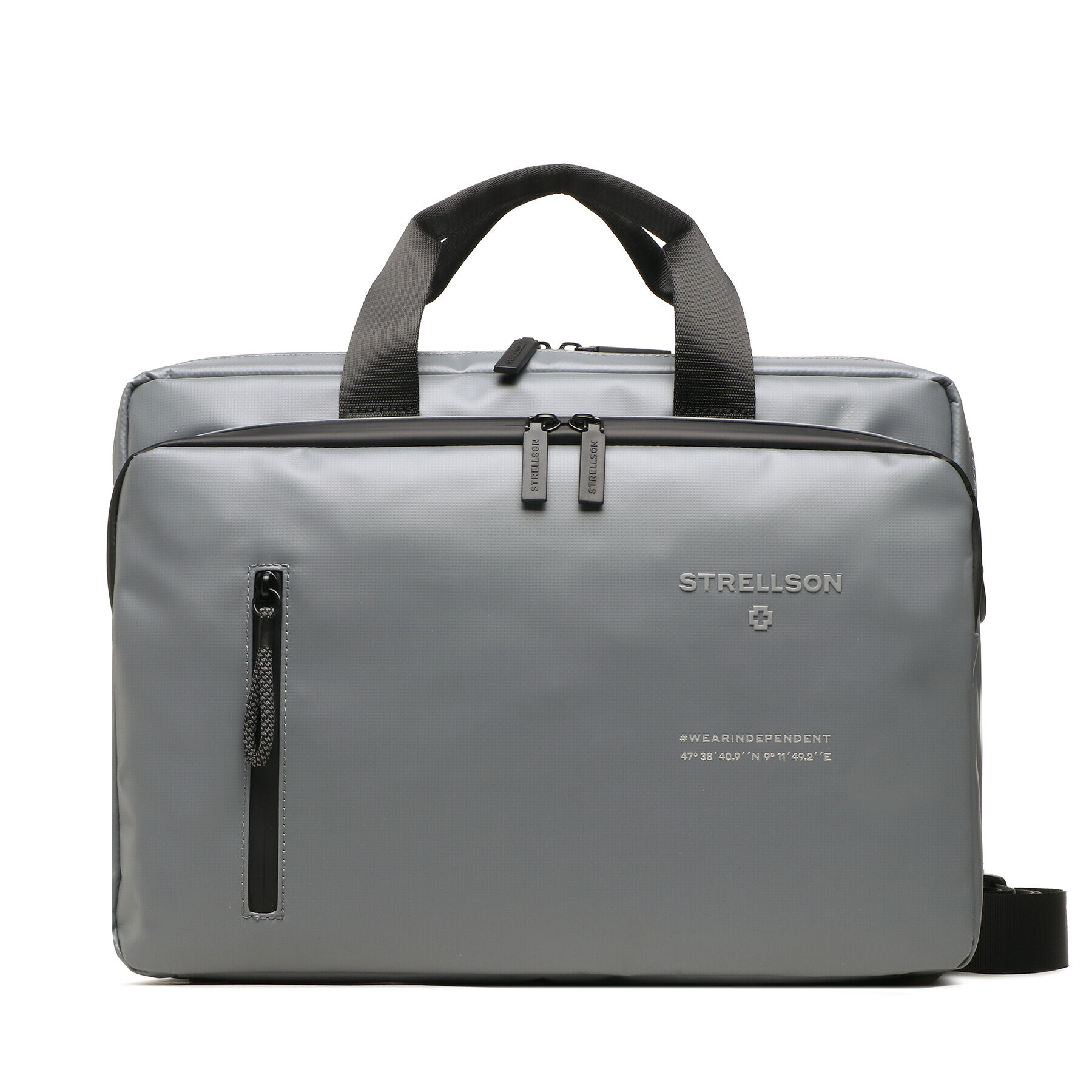 Strellson Чанта за лаптоп Charles Briefbag Mhz 4010003048 Сив - Pepit.bg