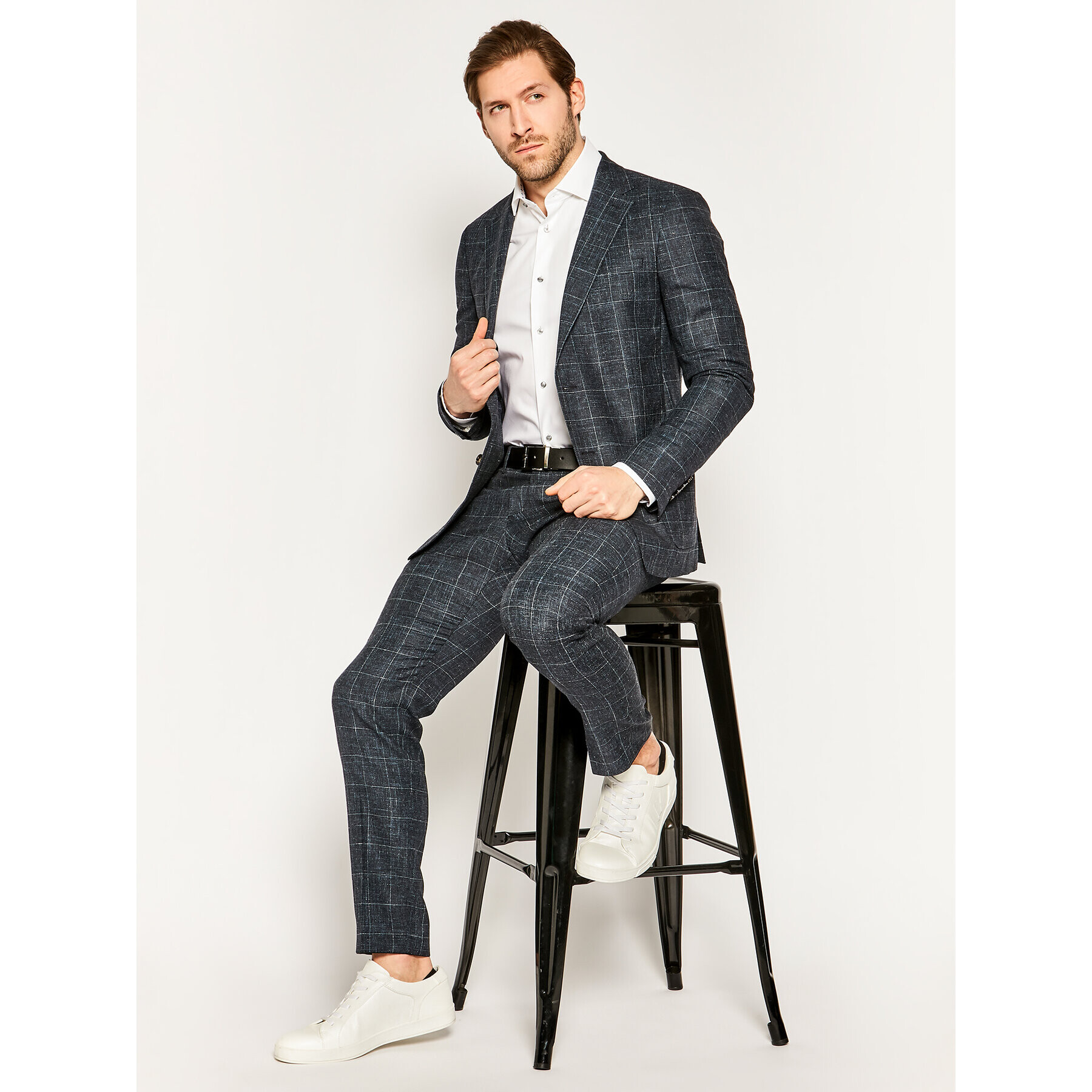 Strellson Панталон от костюм 11 Kynd 30020942 Тъмносин Slim Fit - Pepit.bg