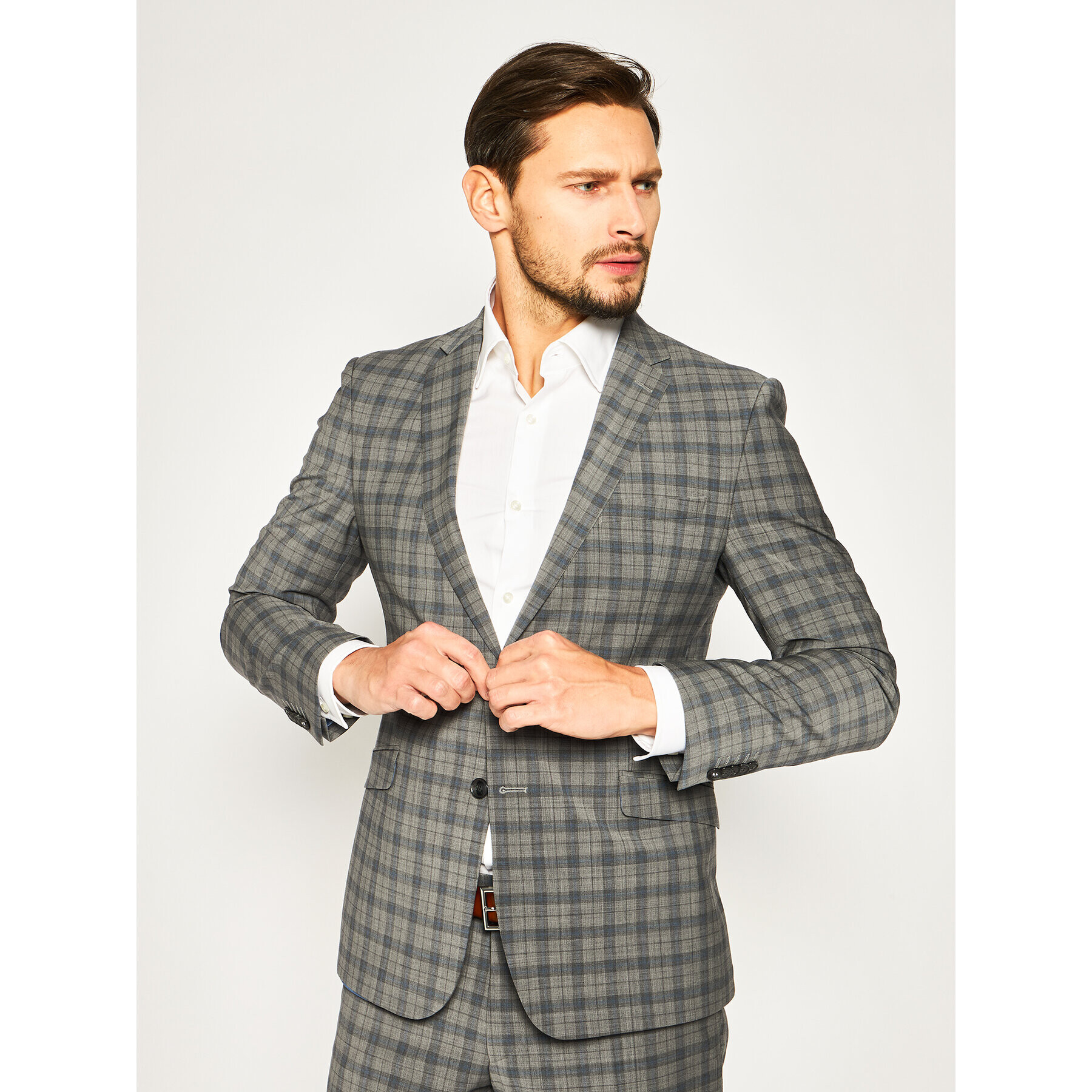 Strellson Сако 11 Allen2.0 12 30020624 Сив Slim Fit - Pepit.bg