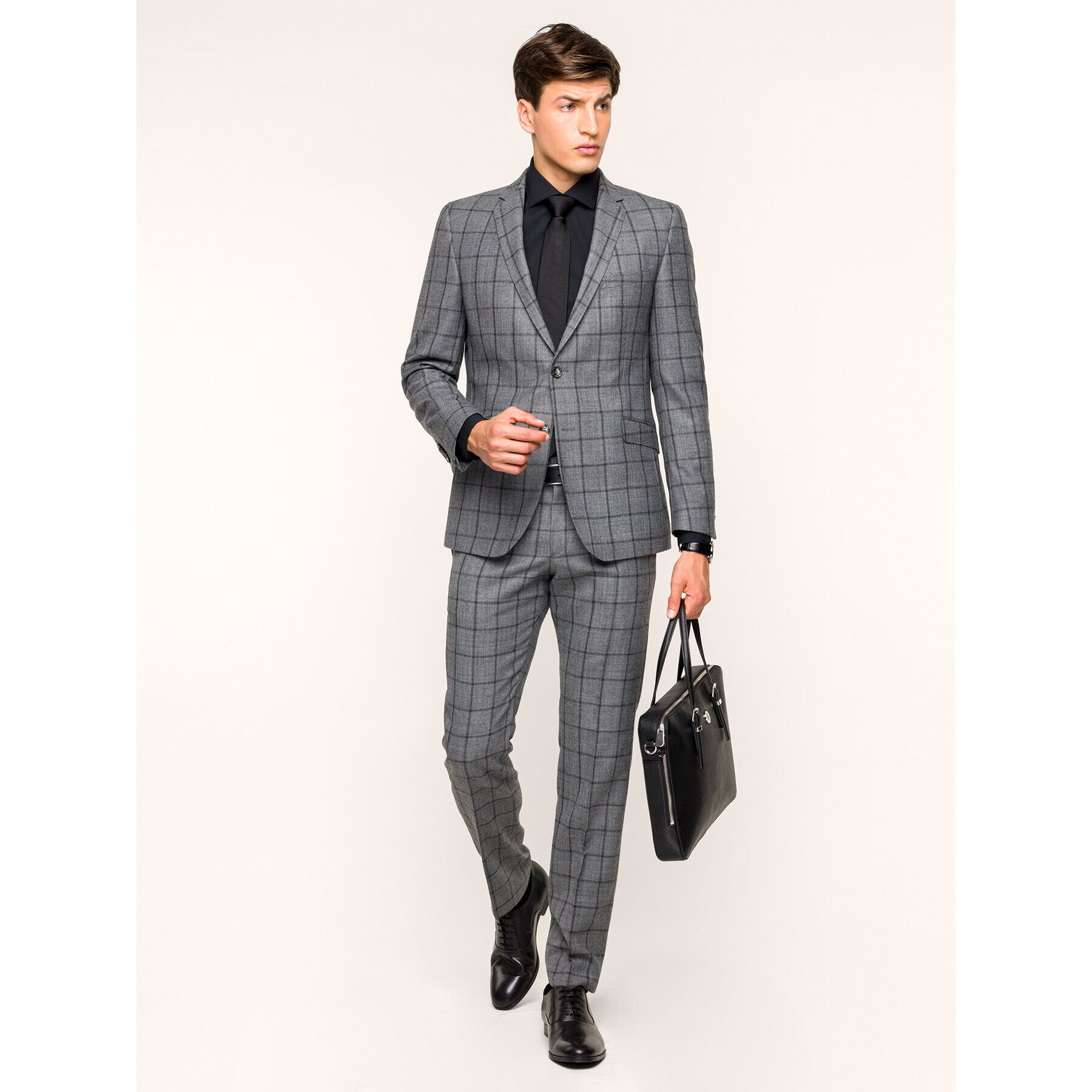 Strellson Сако 30019288 Сив Slim Fit - Pepit.bg