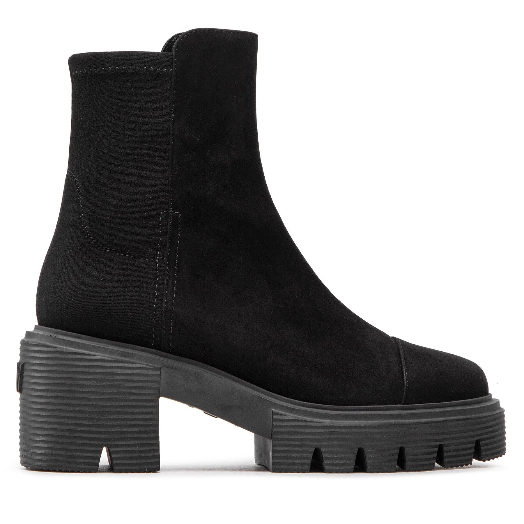 Stuart Weitzman Боти Soho Bootie SC723 Черен - Pepit.bg