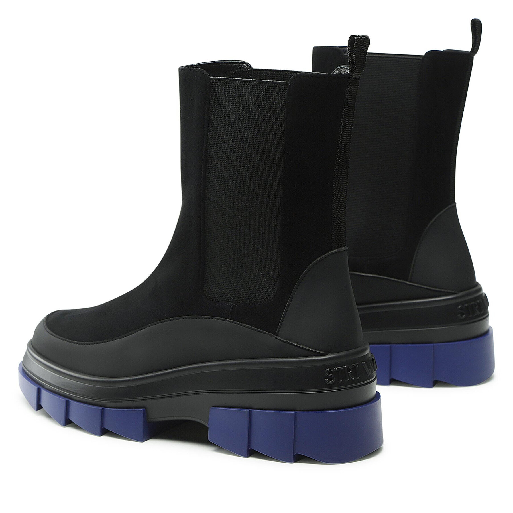Stuart Weitzman Боти тип челси Noho Chelsea Bootie SB794 Черен - Pepit.bg