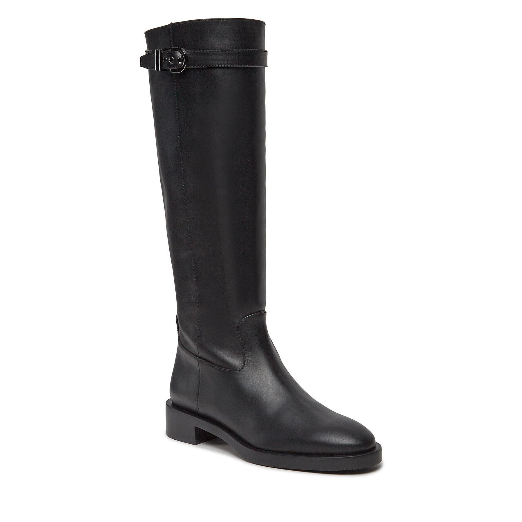 Stuart Weitzman Офицерки Maverick Knee-Hi Boo SG419 Черен - Pepit.bg