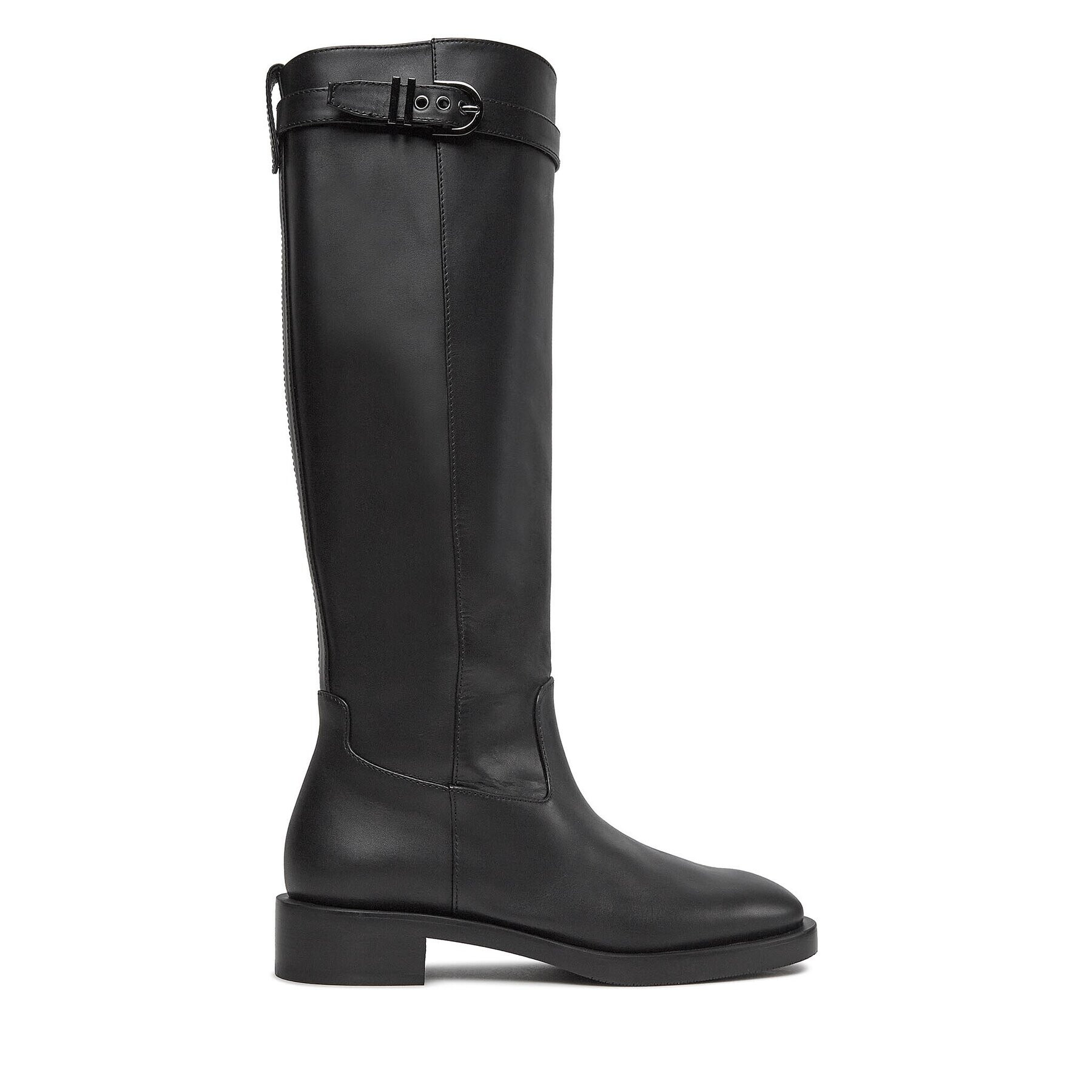 Stuart Weitzman Офицерки Maverick Knee-Hi Boo SG419 Черен - Pepit.bg