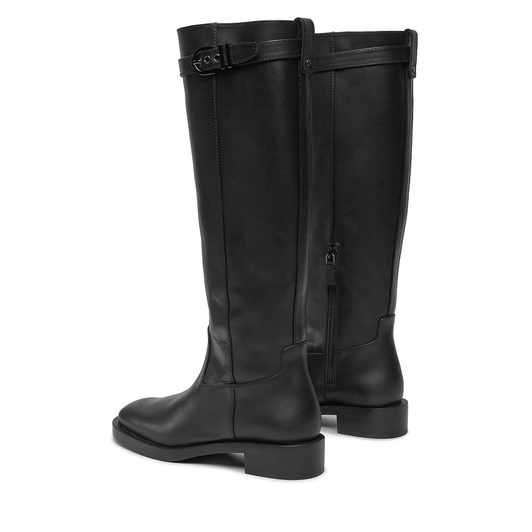 Stuart Weitzman Офицерки Maverick Knee-Hi Boo SG419 Черен - Pepit.bg