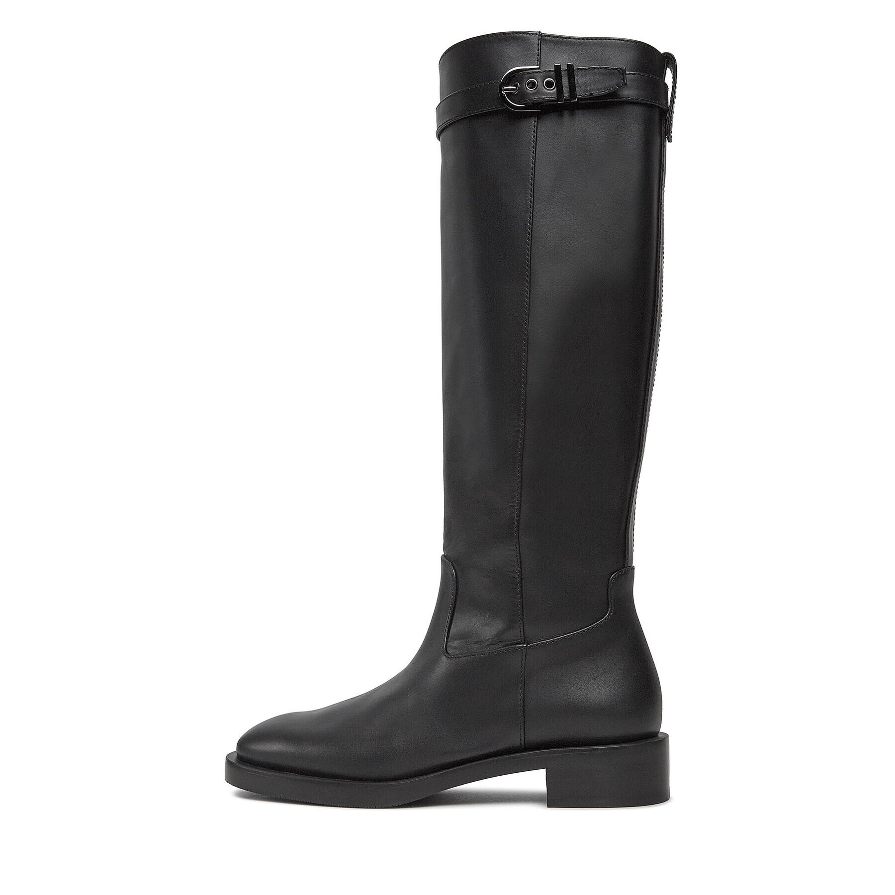 Stuart Weitzman Офицерки Maverick Knee-Hi Boo SG419 Черен - Pepit.bg