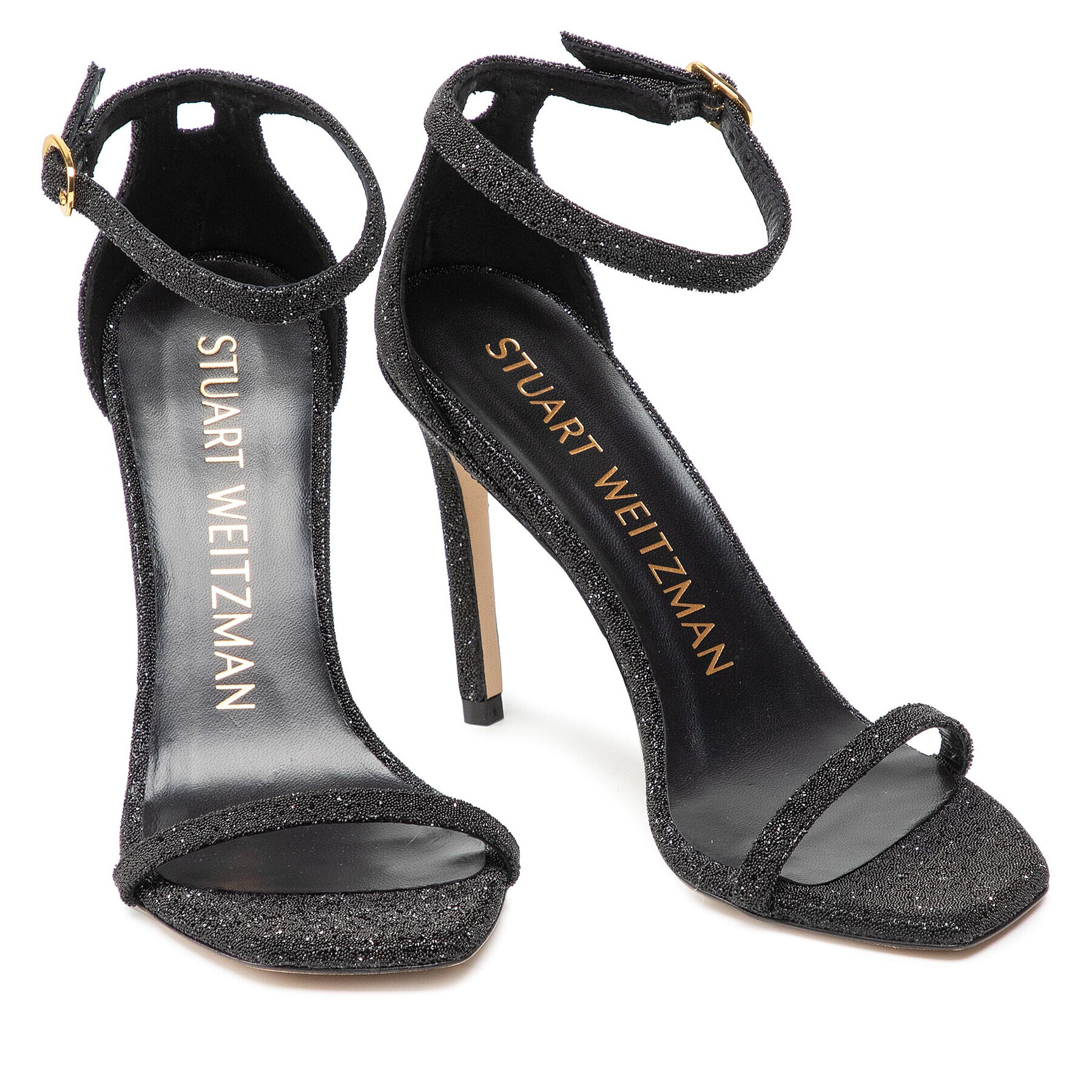 Stuart Weitzman Сандали Nudistcurve 100Sanda S6958 Черен - Pepit.bg
