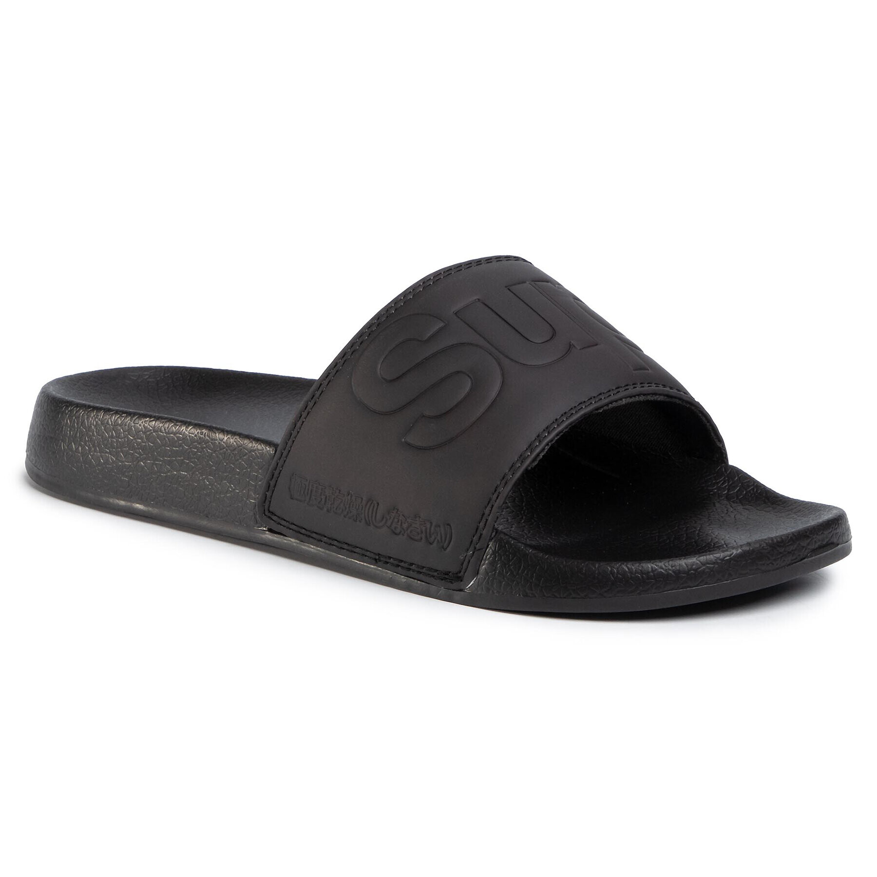 Superdry Чехли Magic Cambo Beach Slide MF310012A Черен - Pepit.bg