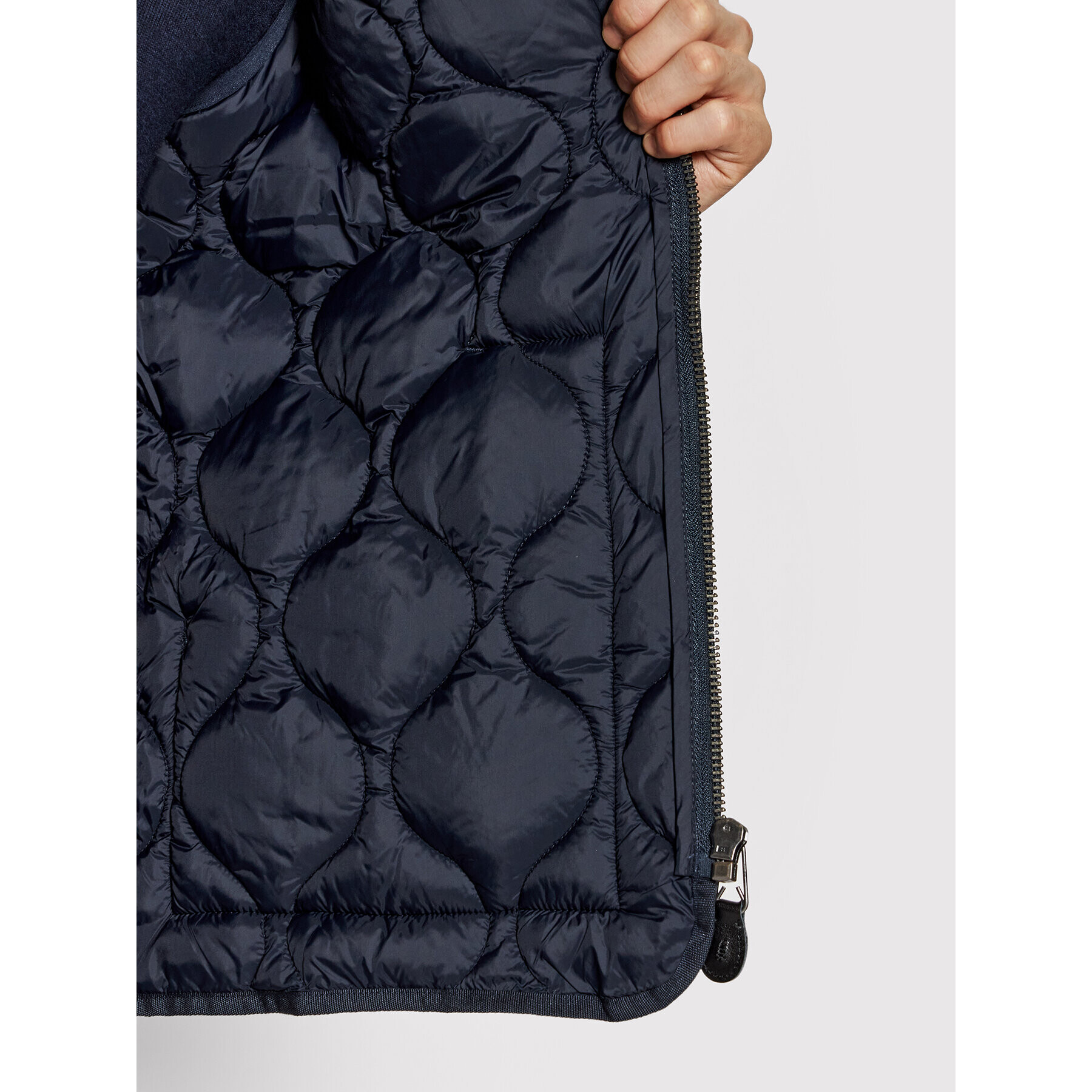 Superdry Елек Liner Gilet M5011268A Тъмносин Regular Fit - Pepit.bg